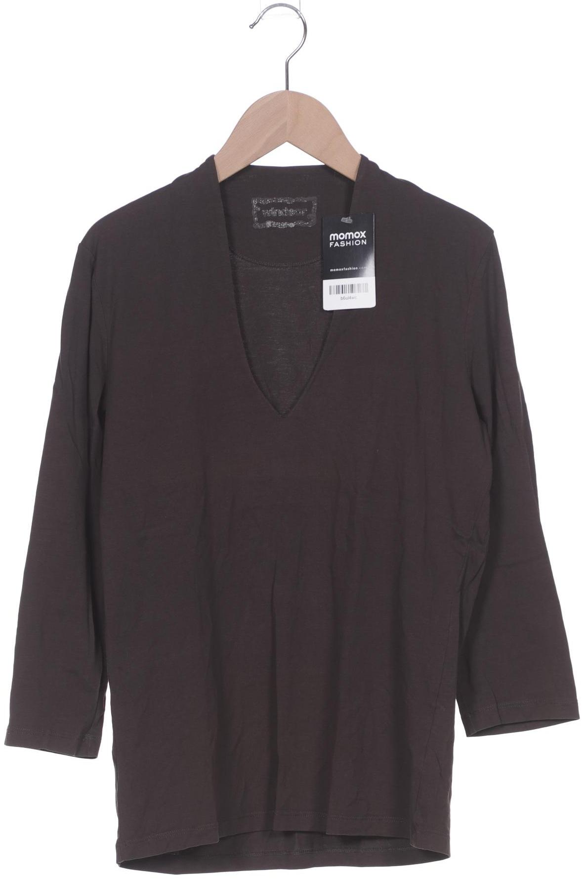 

windsor. Damen Langarmshirt, braun, Gr. 40