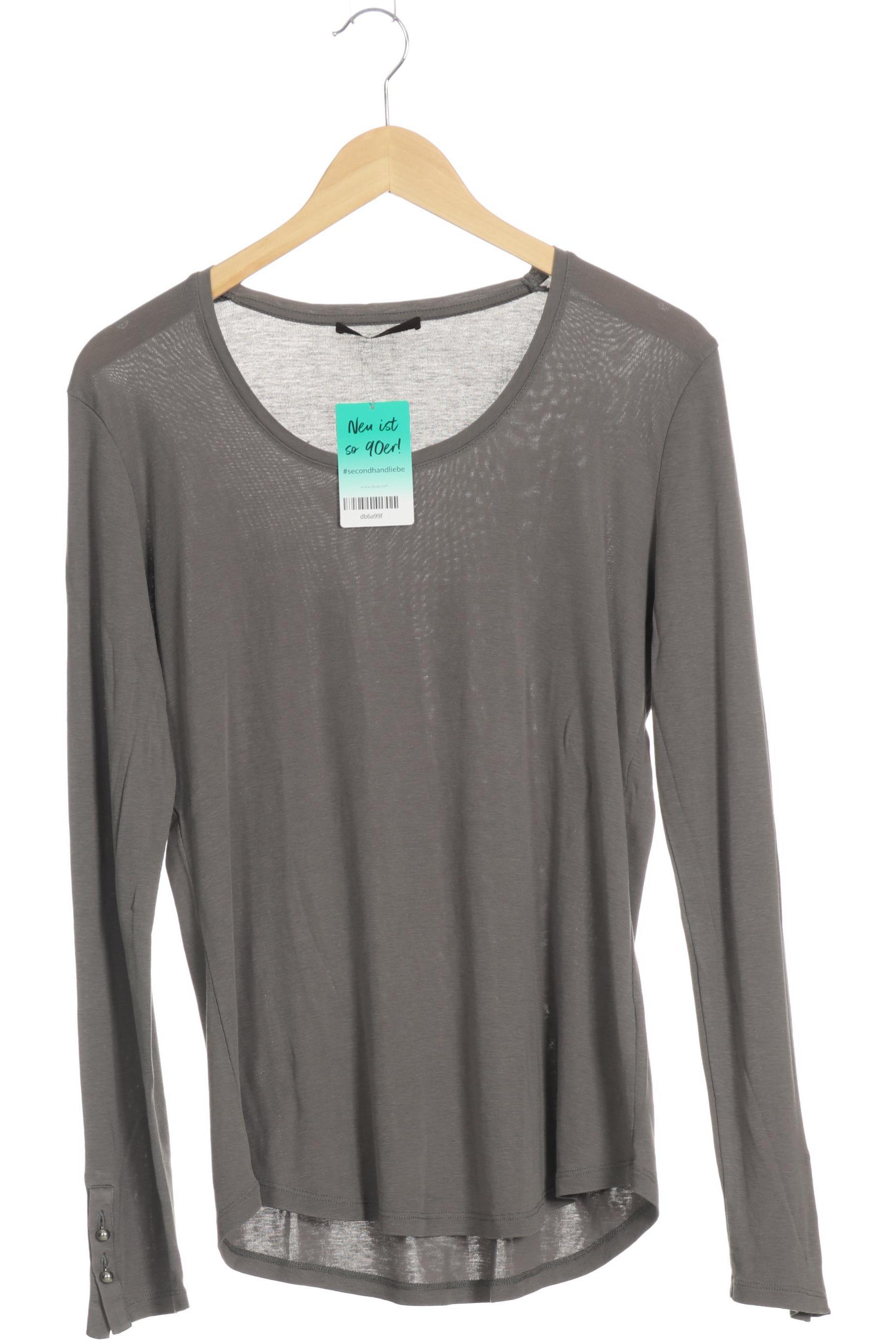 

windsor. Damen Langarmshirt, grau, Gr. 46