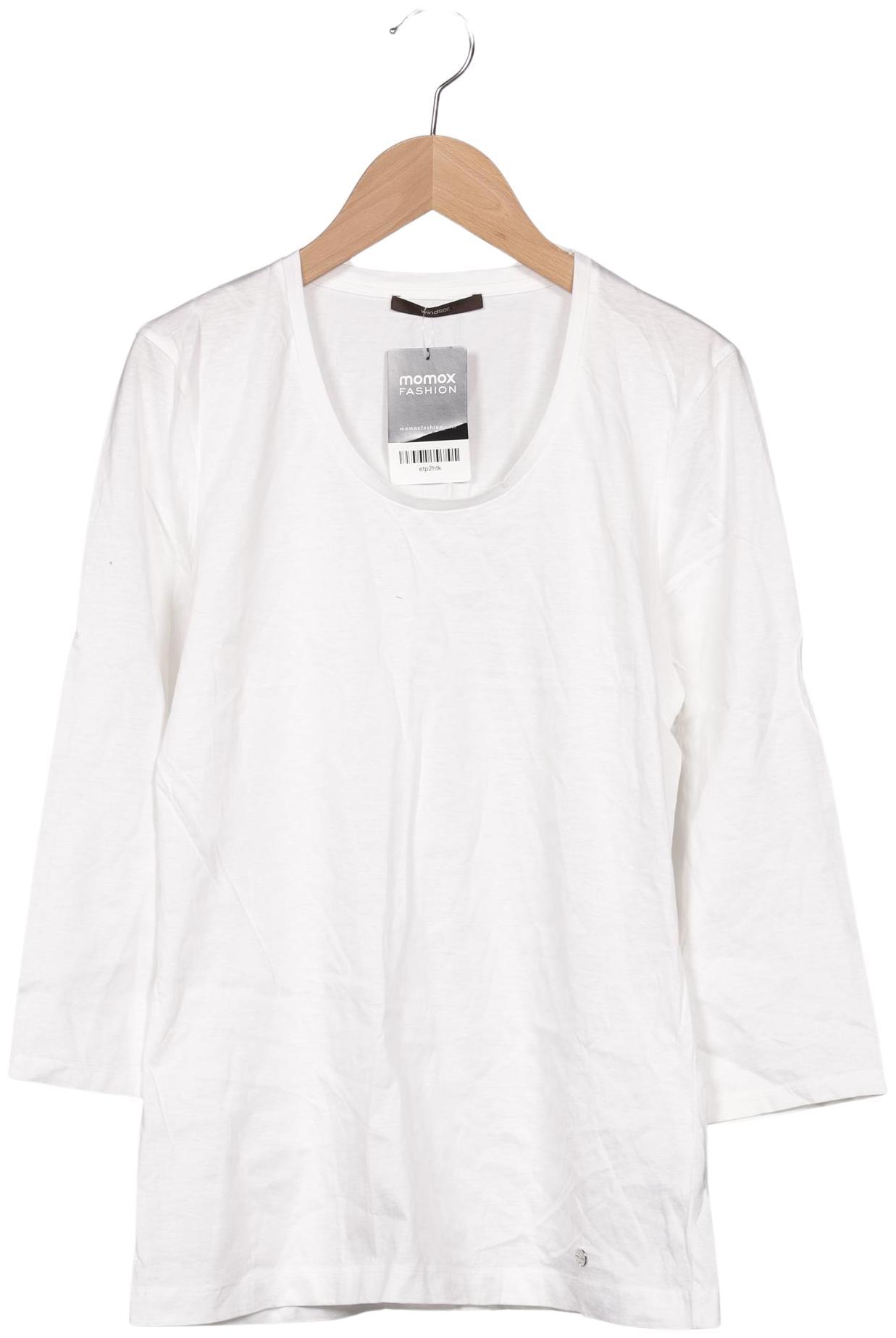

windsor. Damen Langarmshirt, weiß, Gr. 40