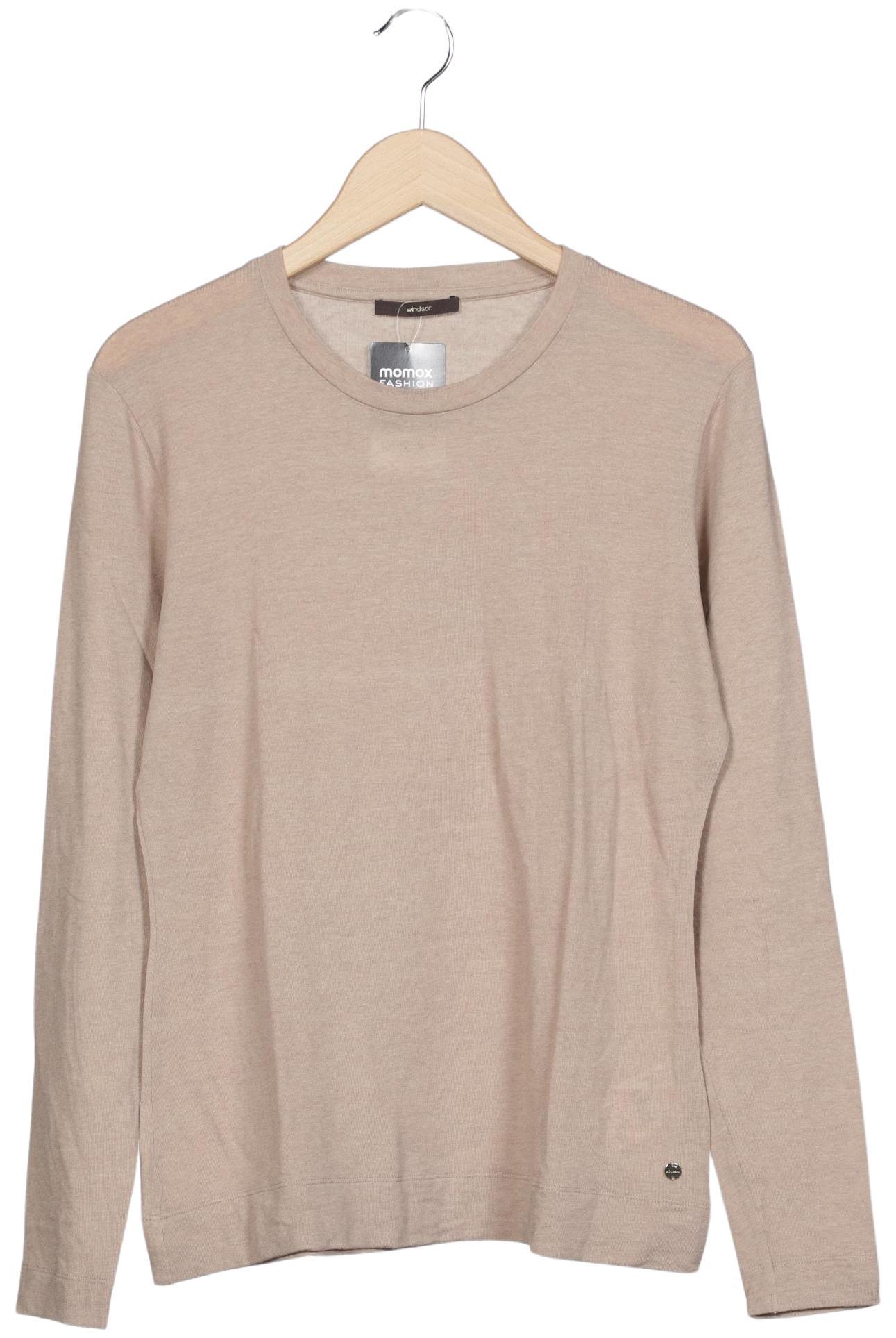 

windsor. Damen Langarmshirt, beige, Gr. 42