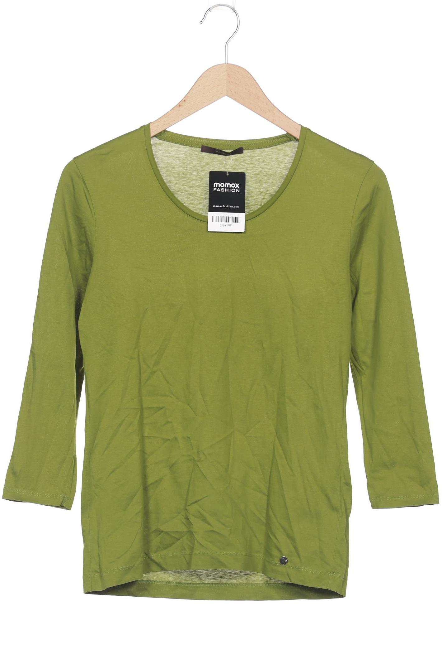 

windsor. Damen Langarmshirt, grün, Gr. 34