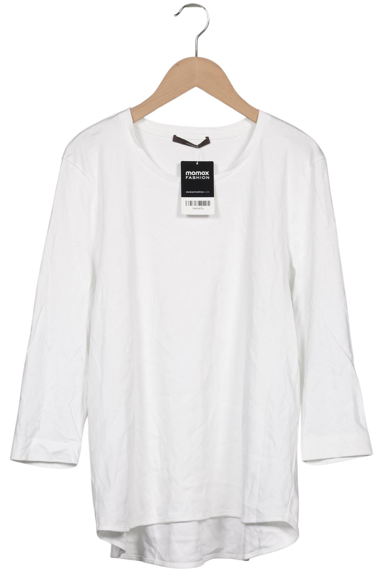 

windsor. Damen Langarmshirt, weiß, Gr. 42