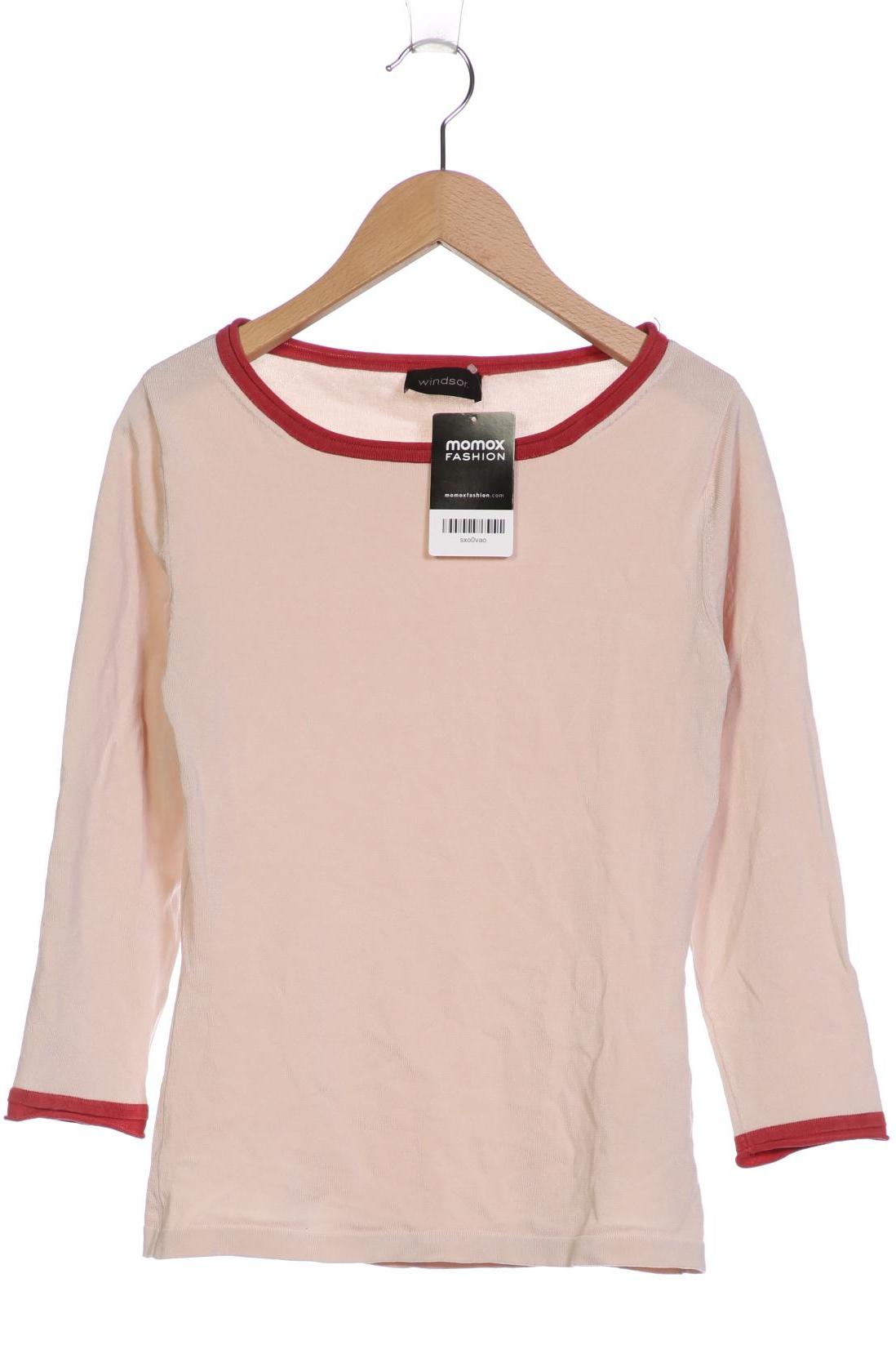 

windsor. Damen Langarmshirt, pink, Gr. 36