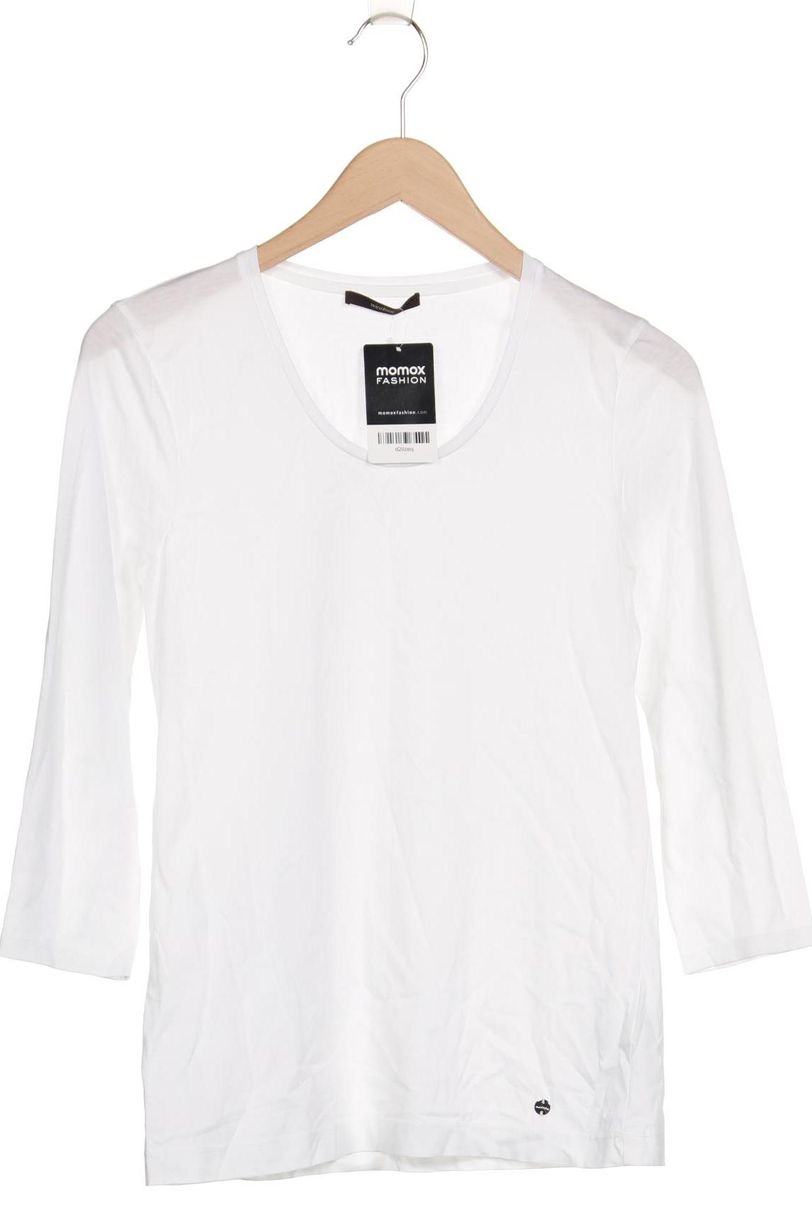 

windsor. Damen Langarmshirt, weiß, Gr. 38