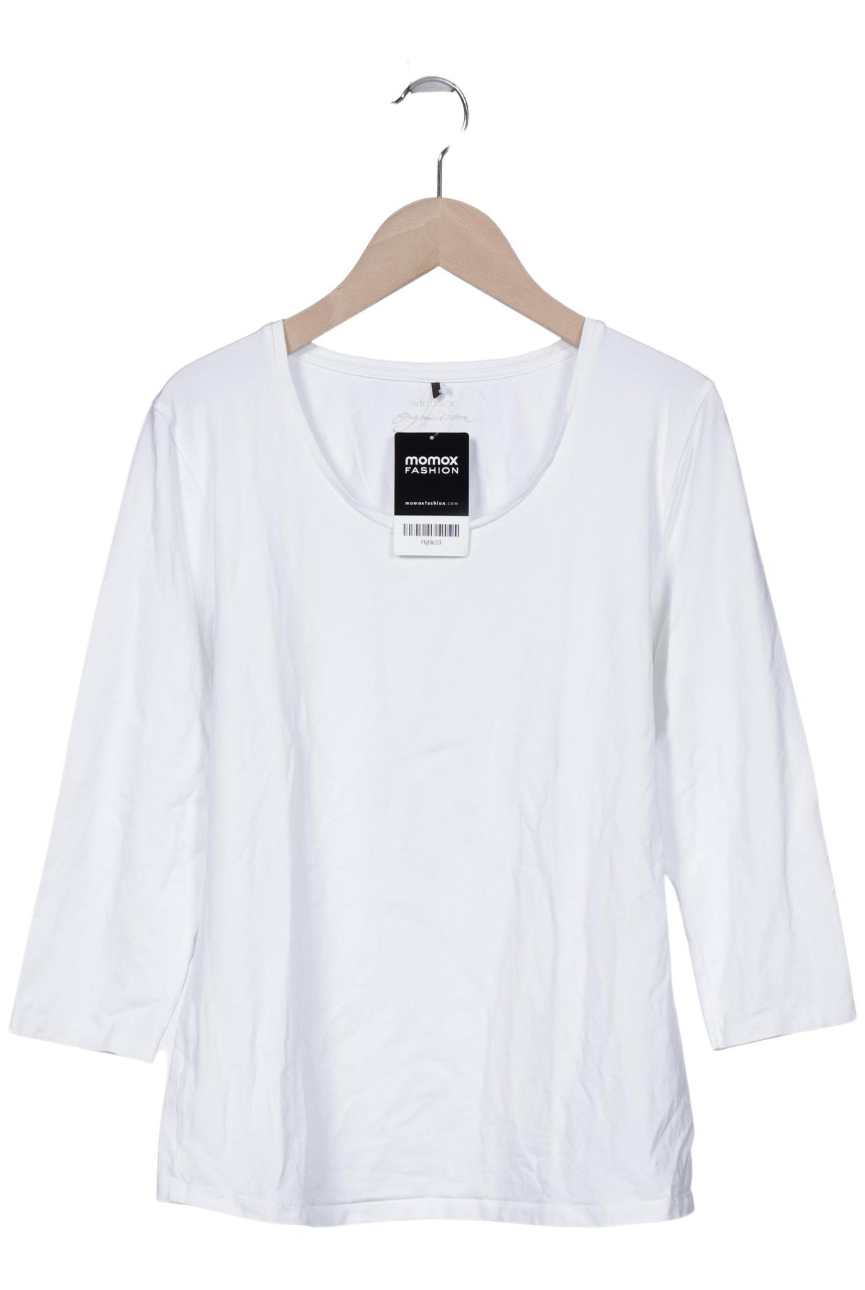

windsor. Damen Langarmshirt, weiß, Gr. 38