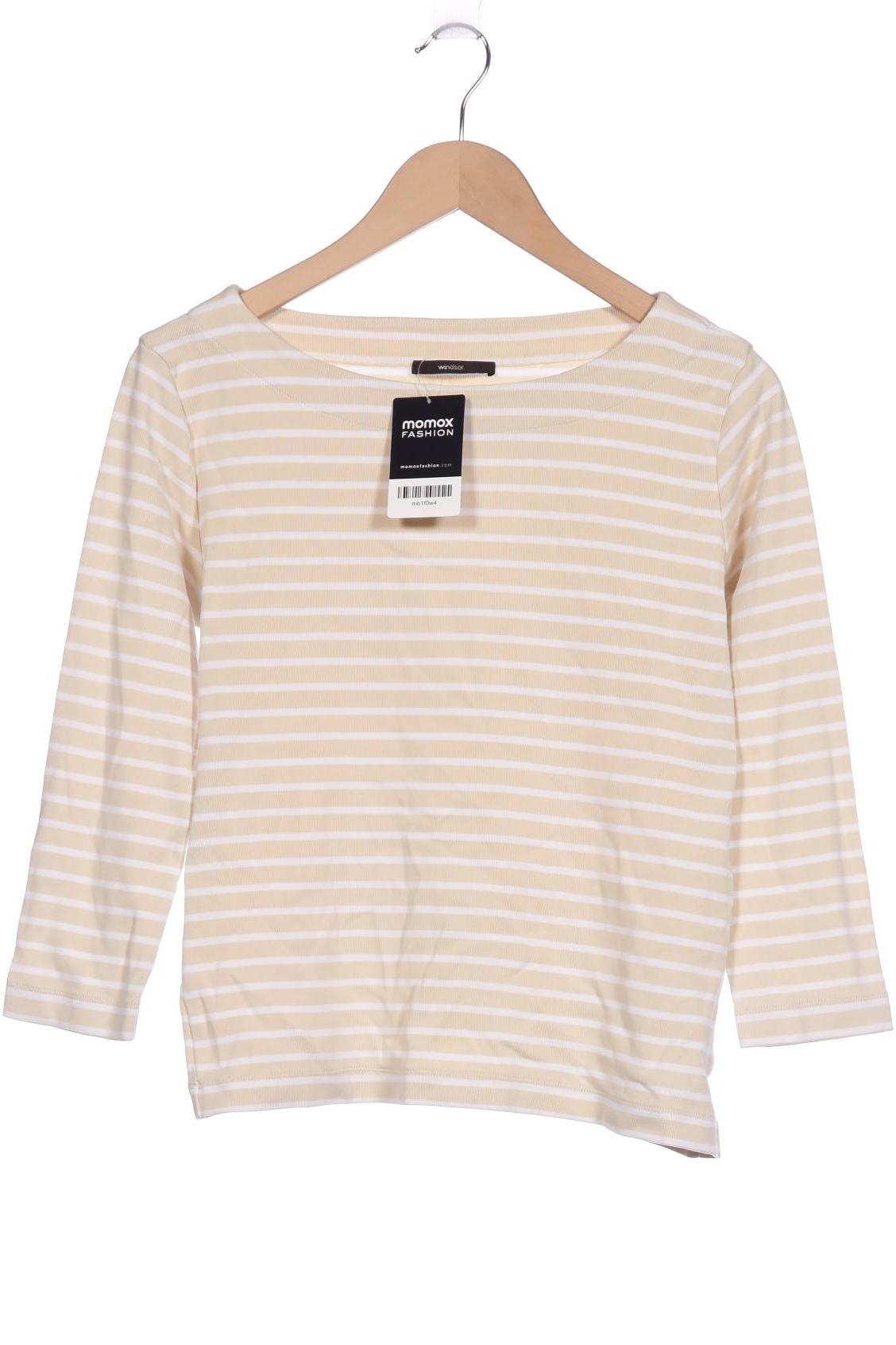 

windsor. Damen Langarmshirt, beige, Gr. 36