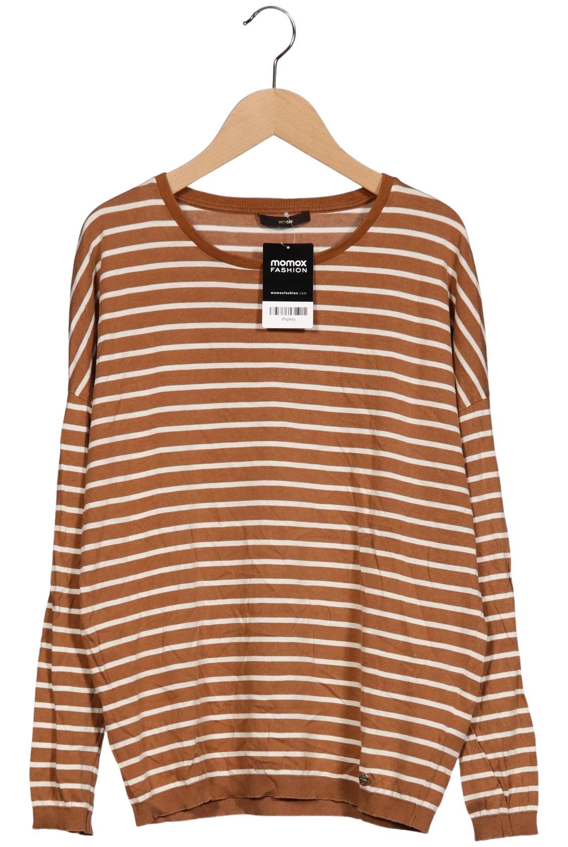 

windsor. Damen Langarmshirt, braun, Gr. 42