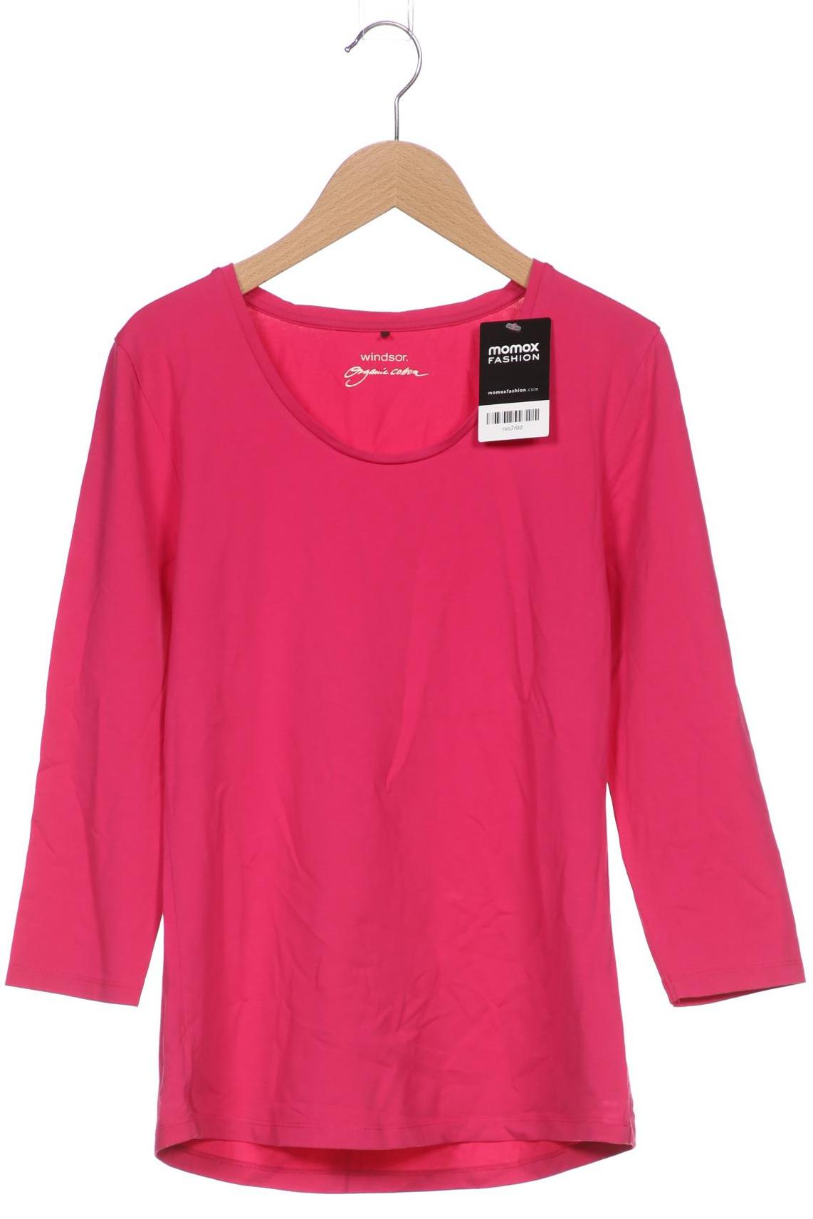 

windsor. Damen Langarmshirt, pink, Gr. 36