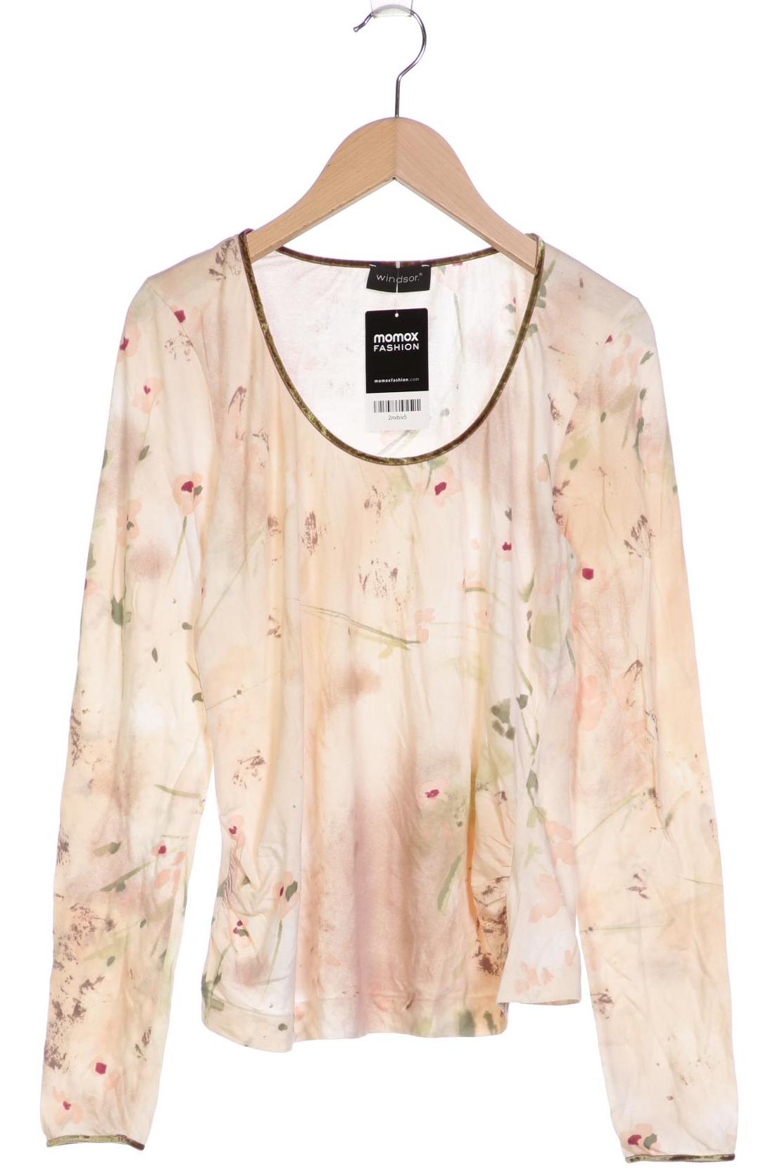 

windsor. Damen Langarmshirt, beige, Gr. 38