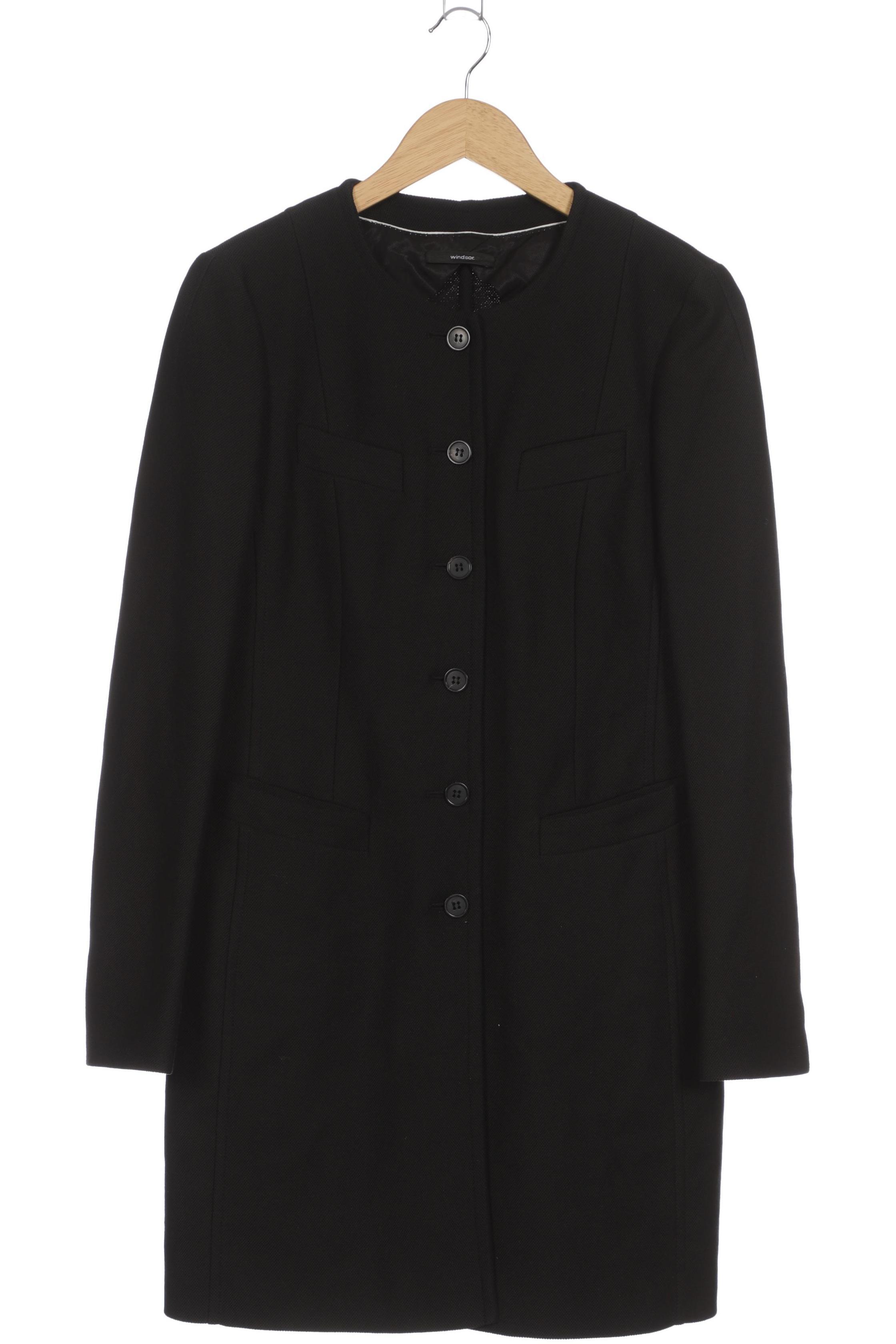 

windsor. Damen Mantel, schwarz, Gr. 40