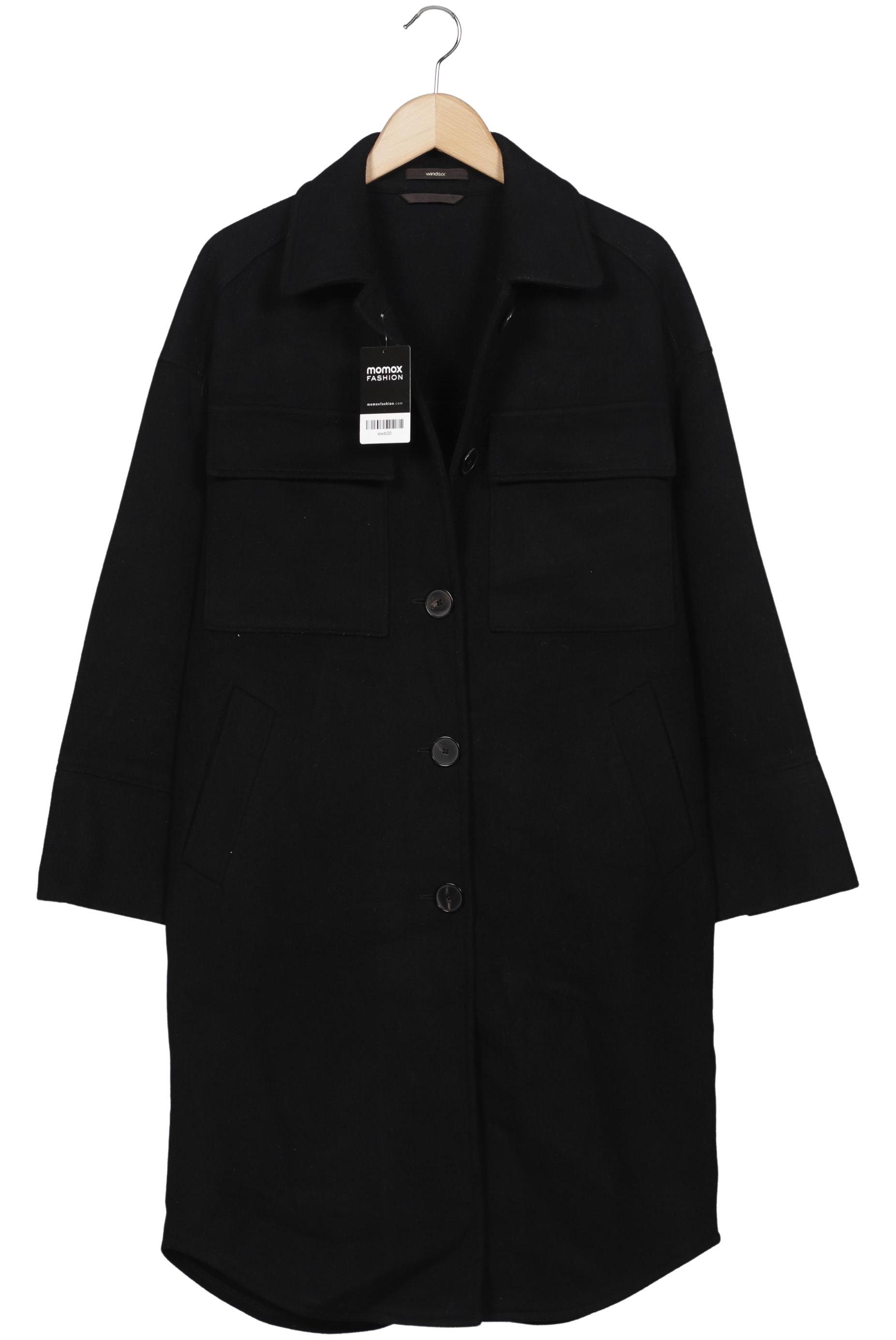 

windsor. Damen Mantel, schwarz, Gr. 36