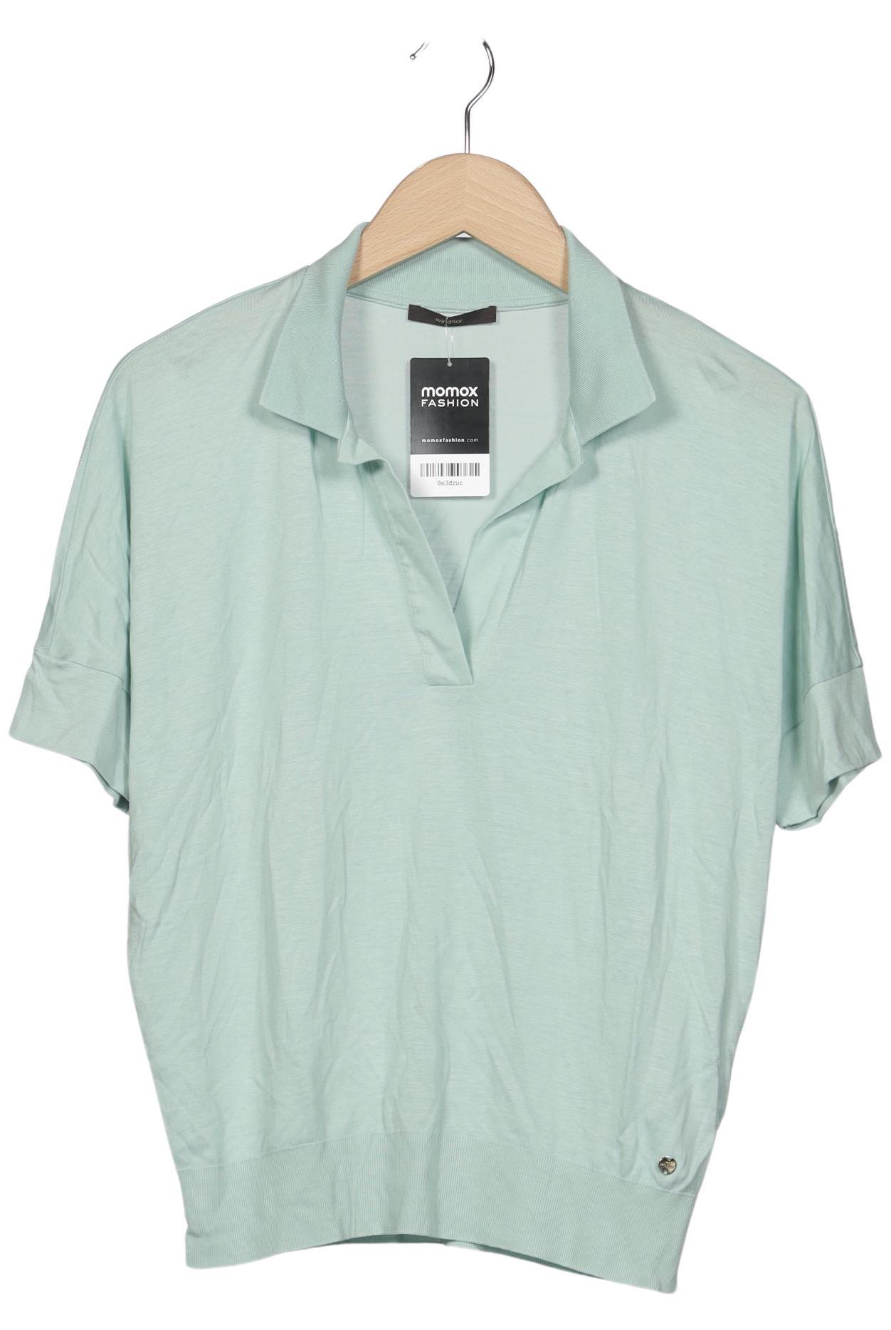 

windsor. Damen Poloshirt, hellgrün, Gr. 38