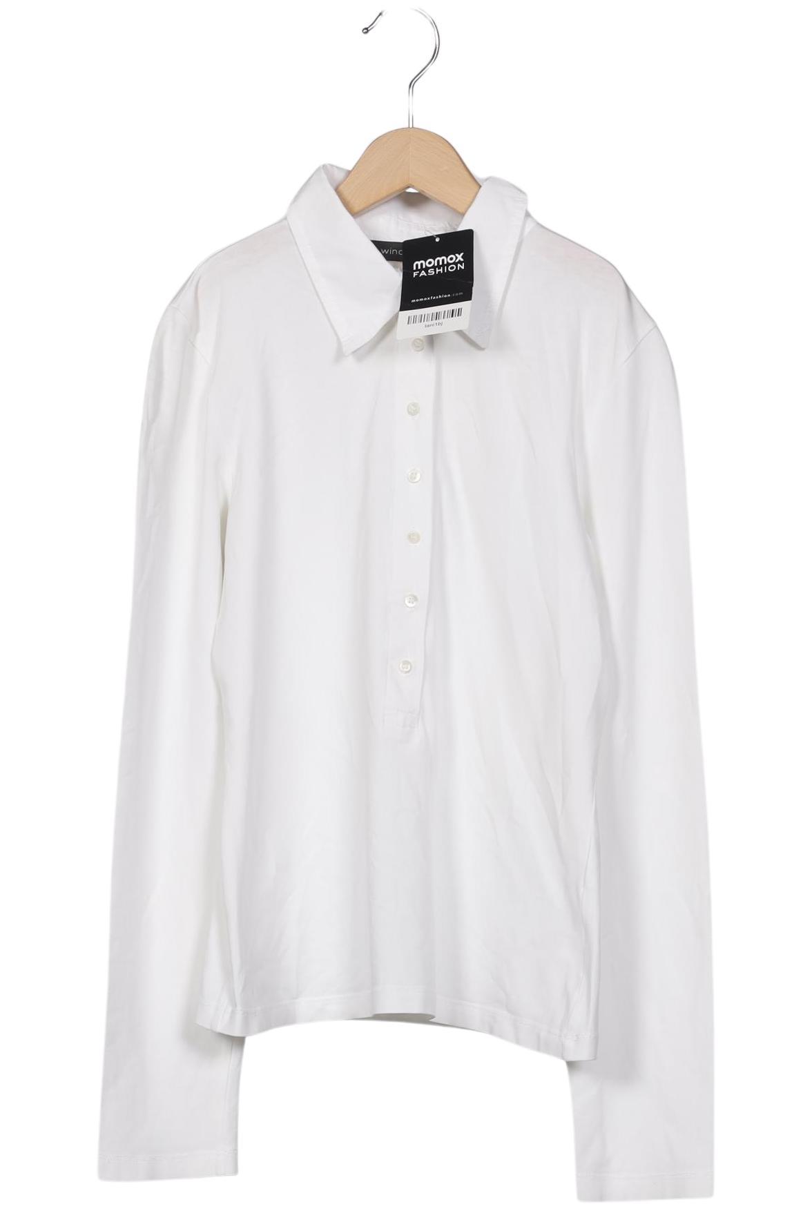 

windsor. Damen Poloshirt, weiß, Gr. 36