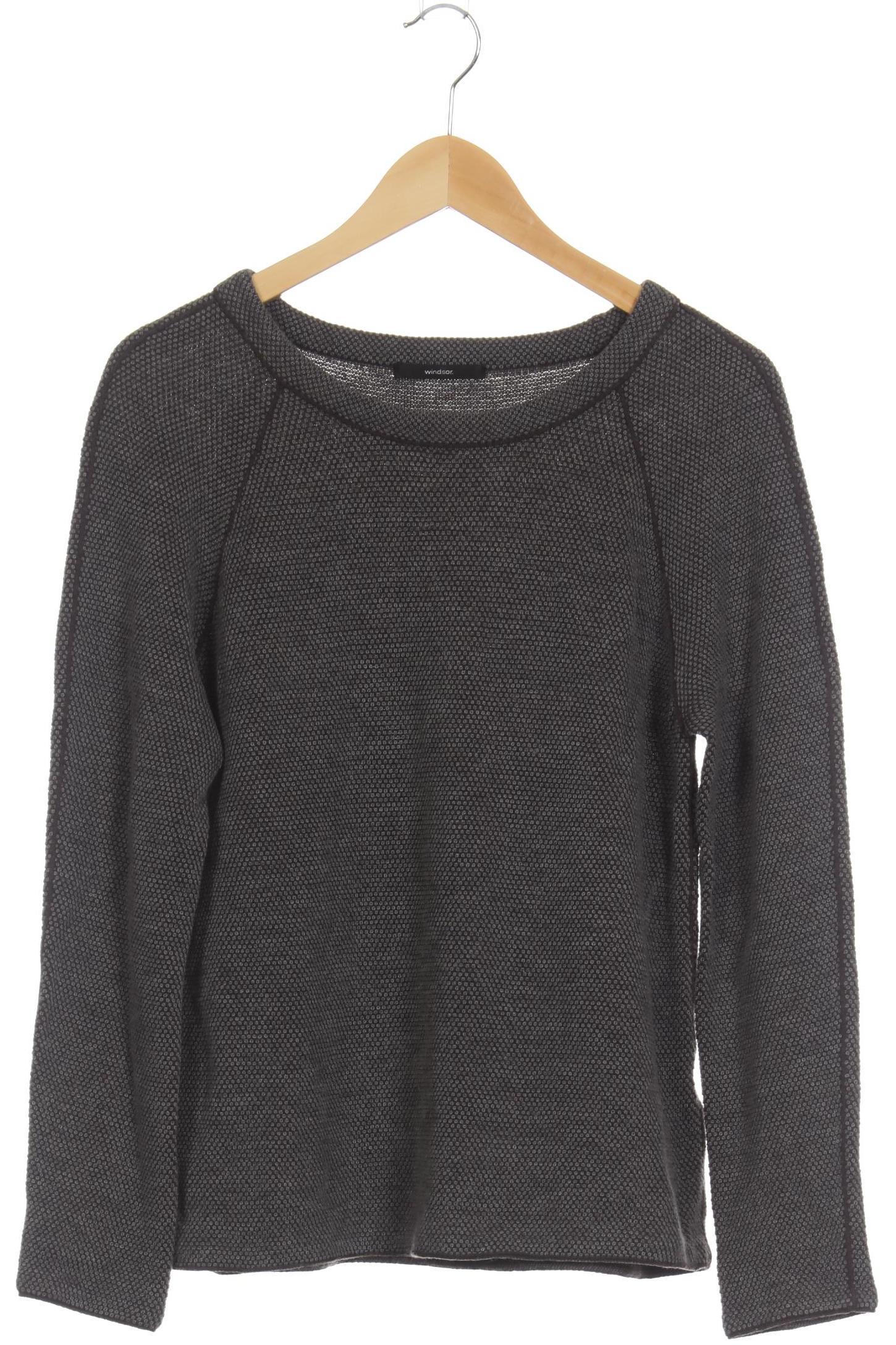 

windsor. Damen Pullover, grau, Gr.