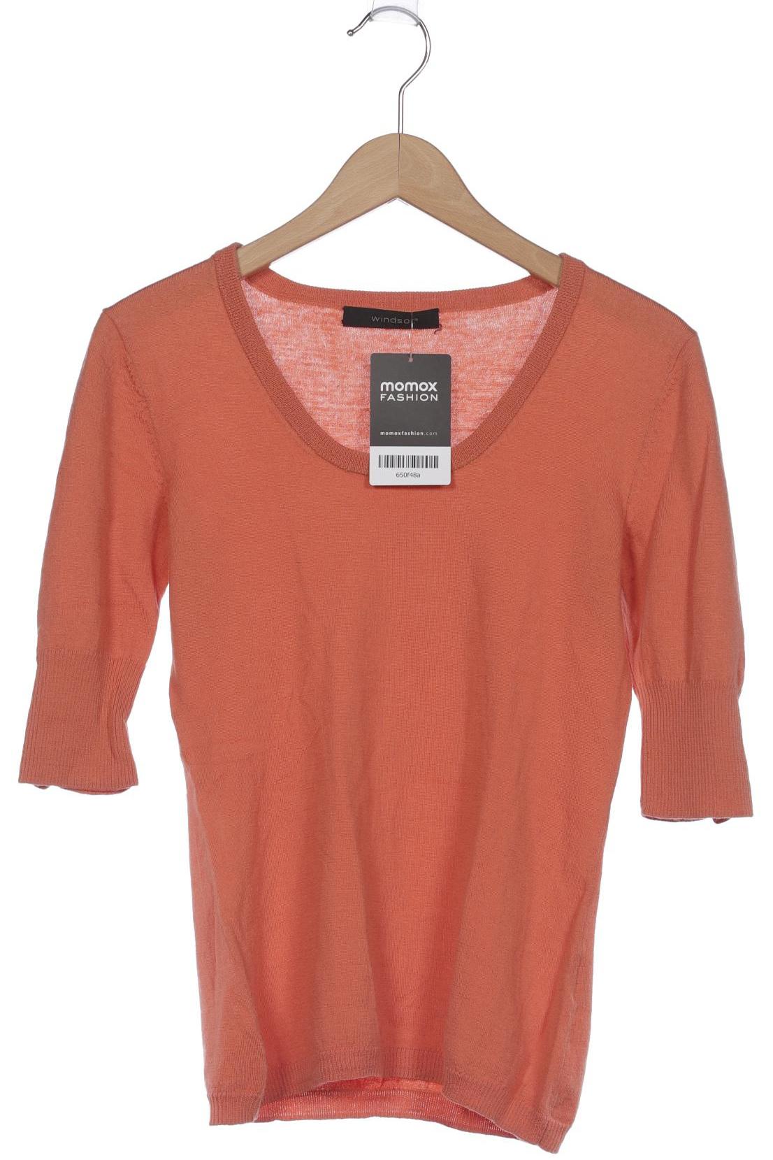 

windsor. Damen Pullover, orange, Gr. 34