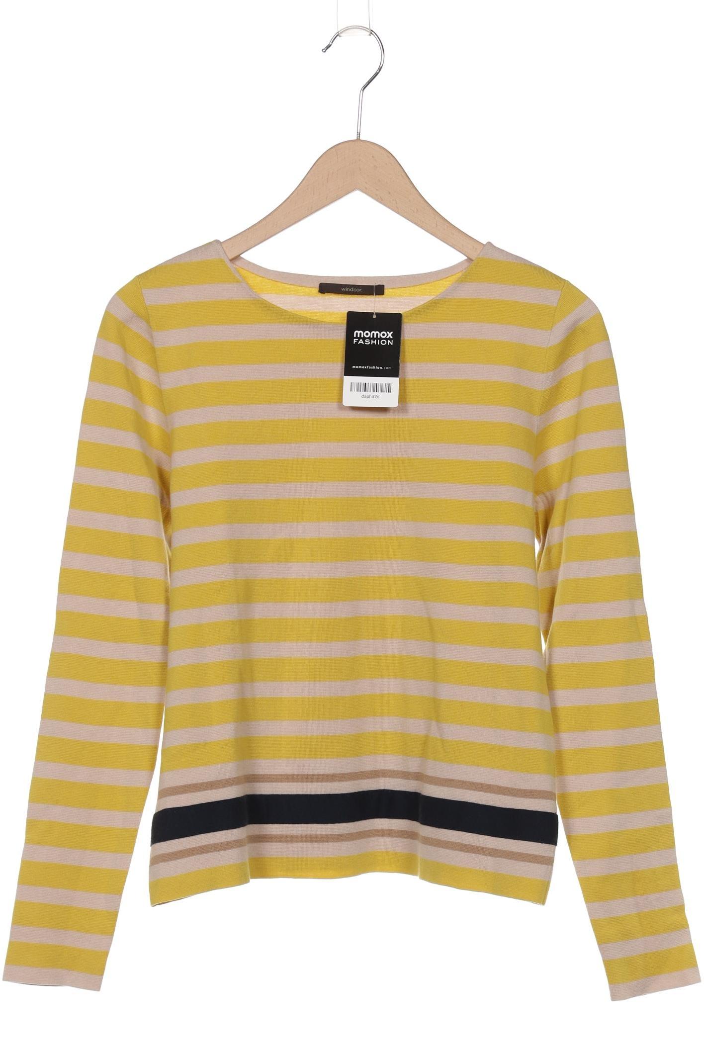 

windsor. Damen Pullover, gelb, Gr. 38