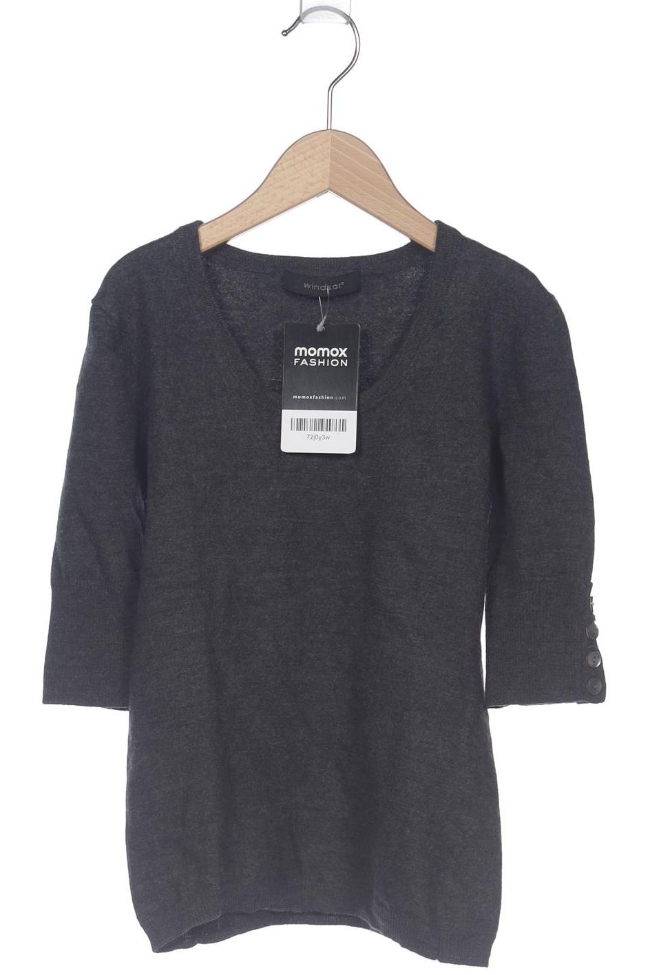 

windsor. Damen Pullover, grau, Gr. 34
