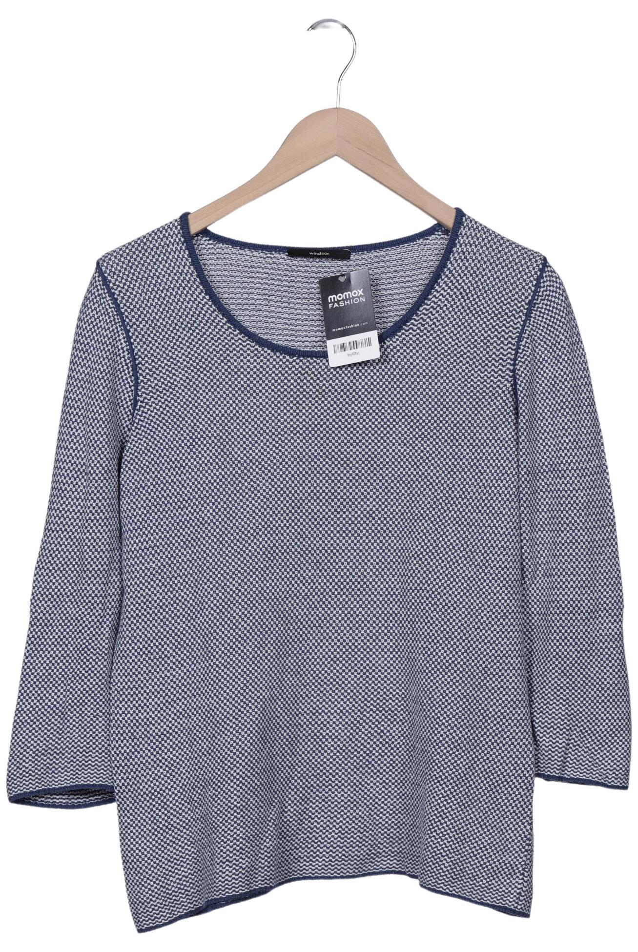 

windsor. Damen Pullover, blau, Gr. 42