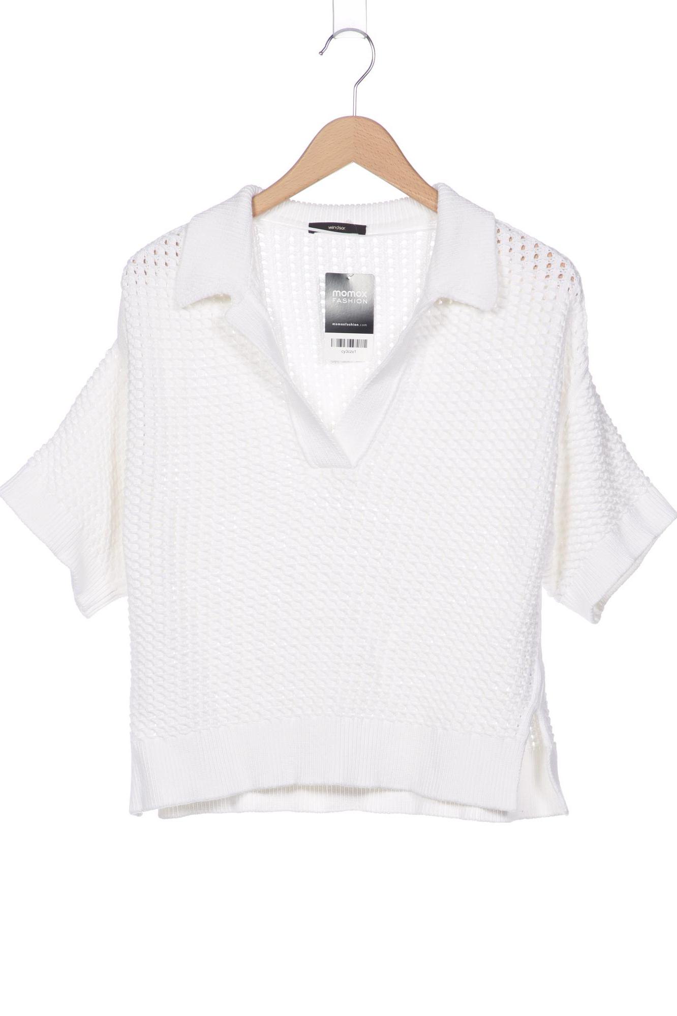 

windsor. Damen Pullover, weiß, Gr. 42