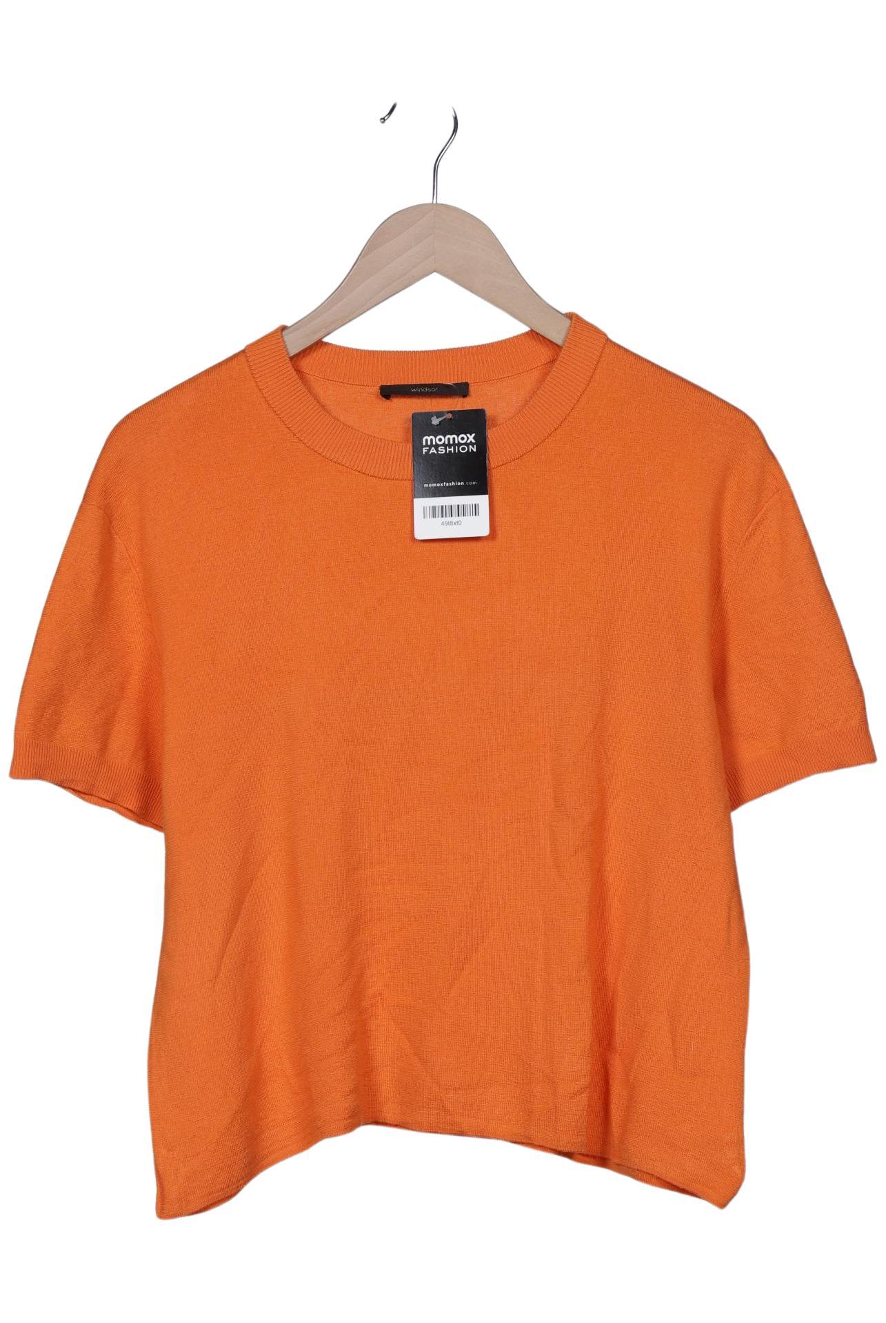 

windsor. Damen Pullover, orange, Gr. 40