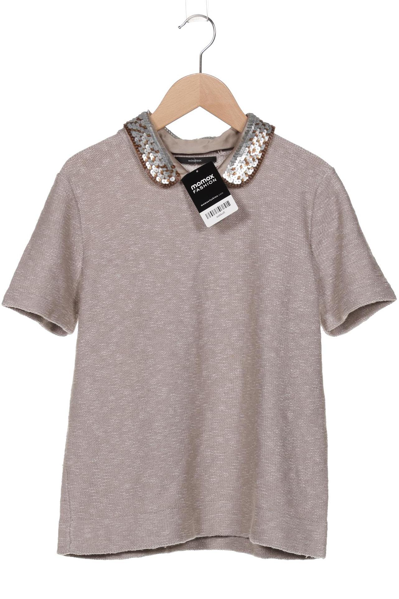 

windsor. Damen Pullover, grau, Gr. 38