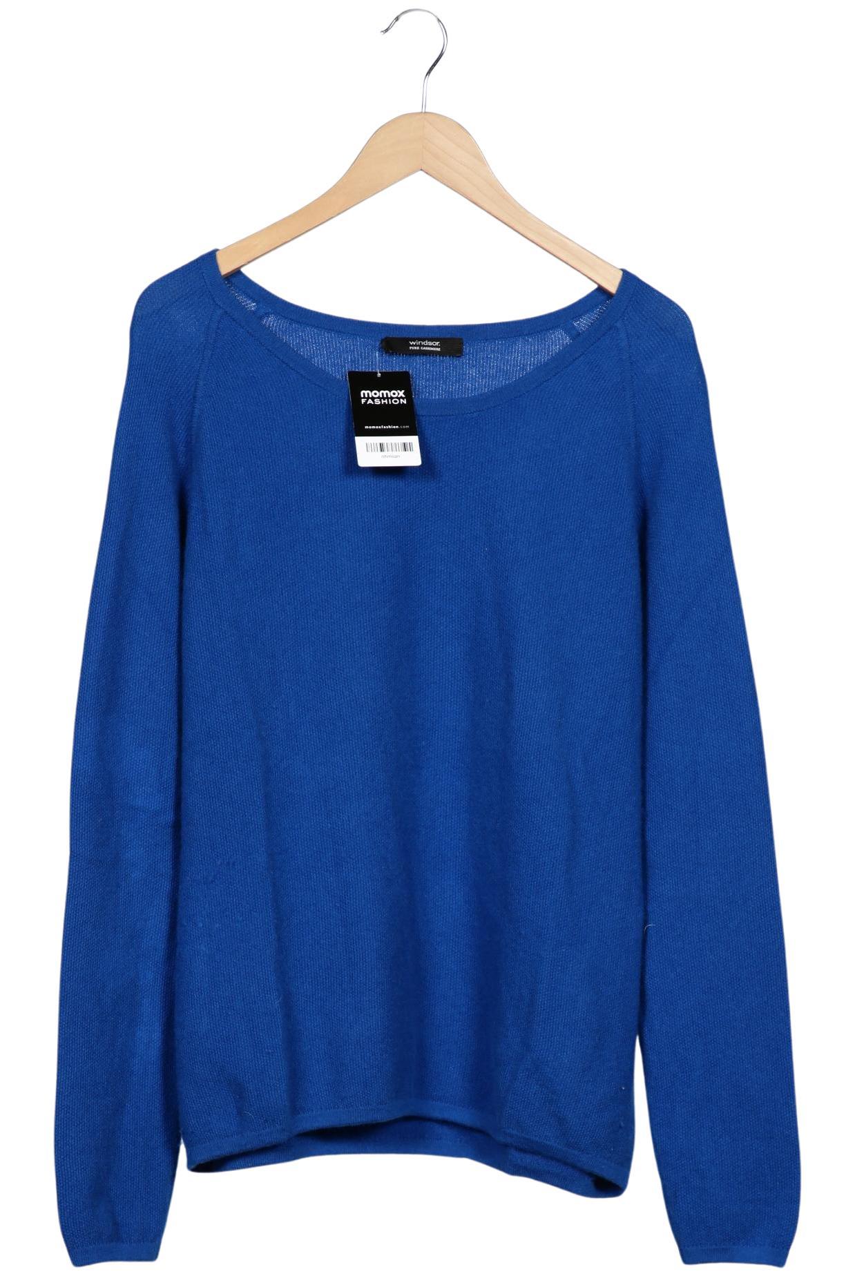 

windsor. Damen Pullover, blau, Gr. 42