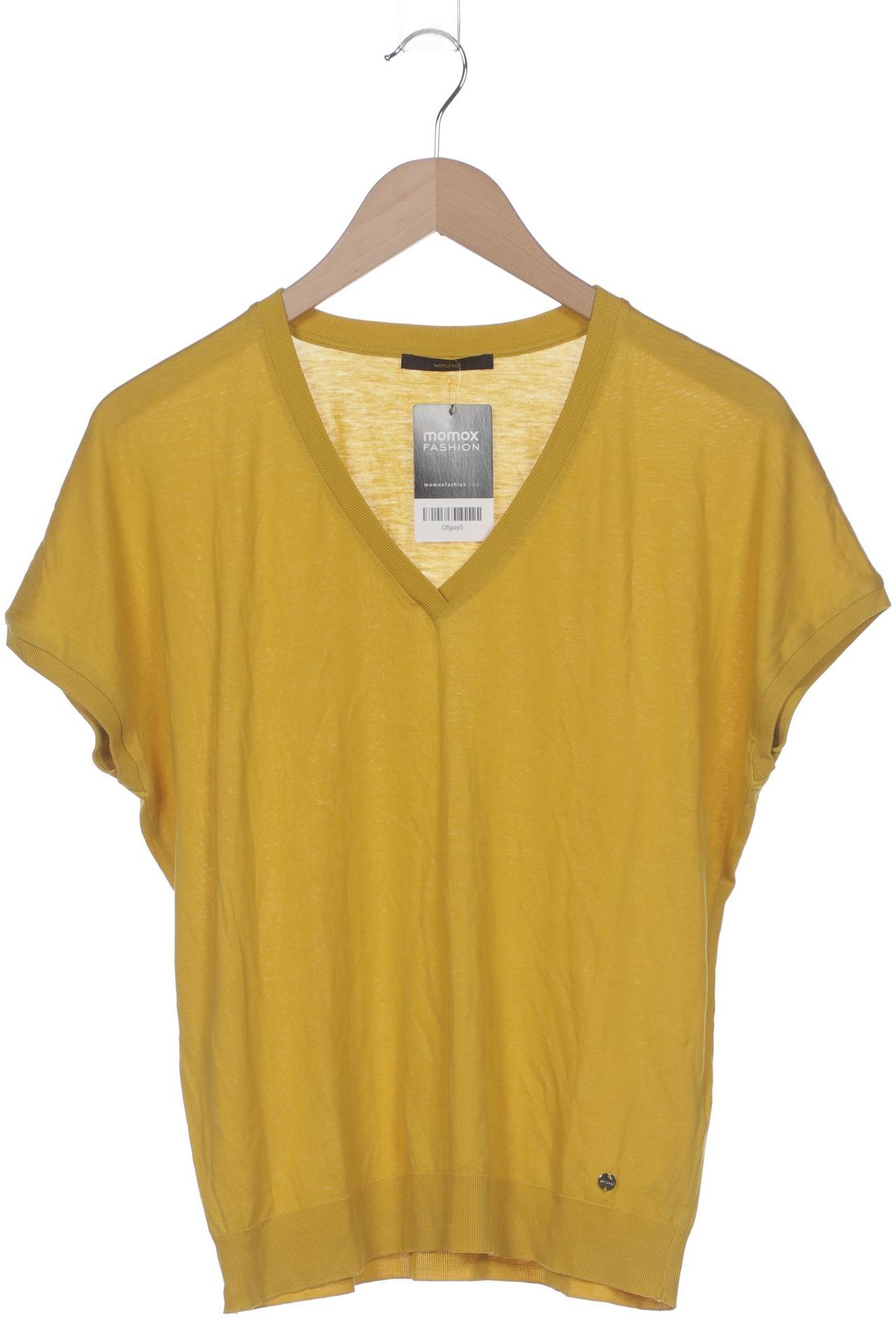 

windsor. Damen Pullover, gelb, Gr. 42