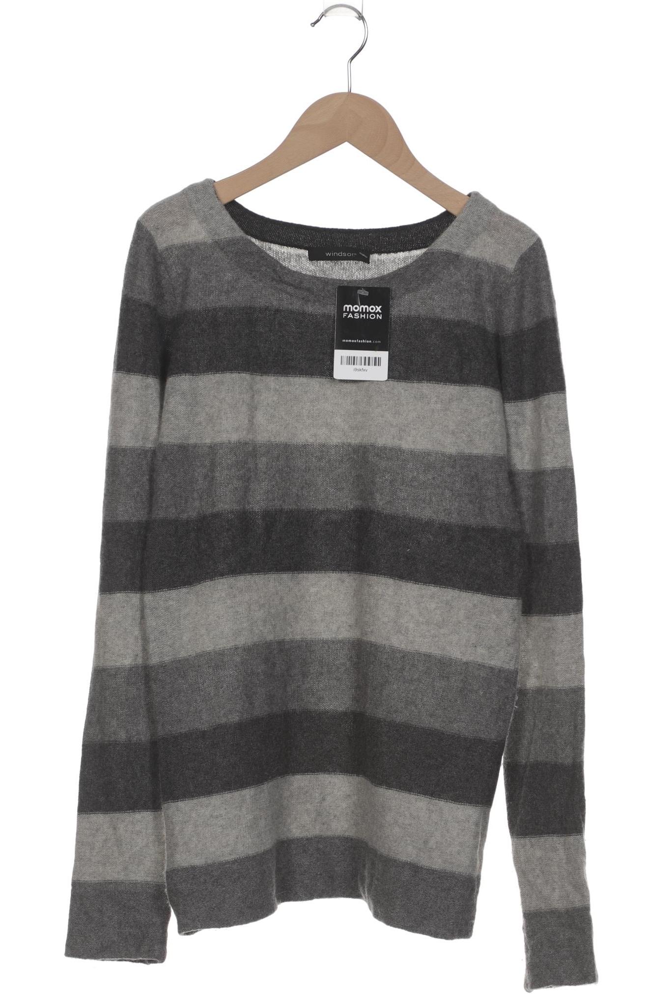 

windsor. Damen Pullover, grau, Gr. 36