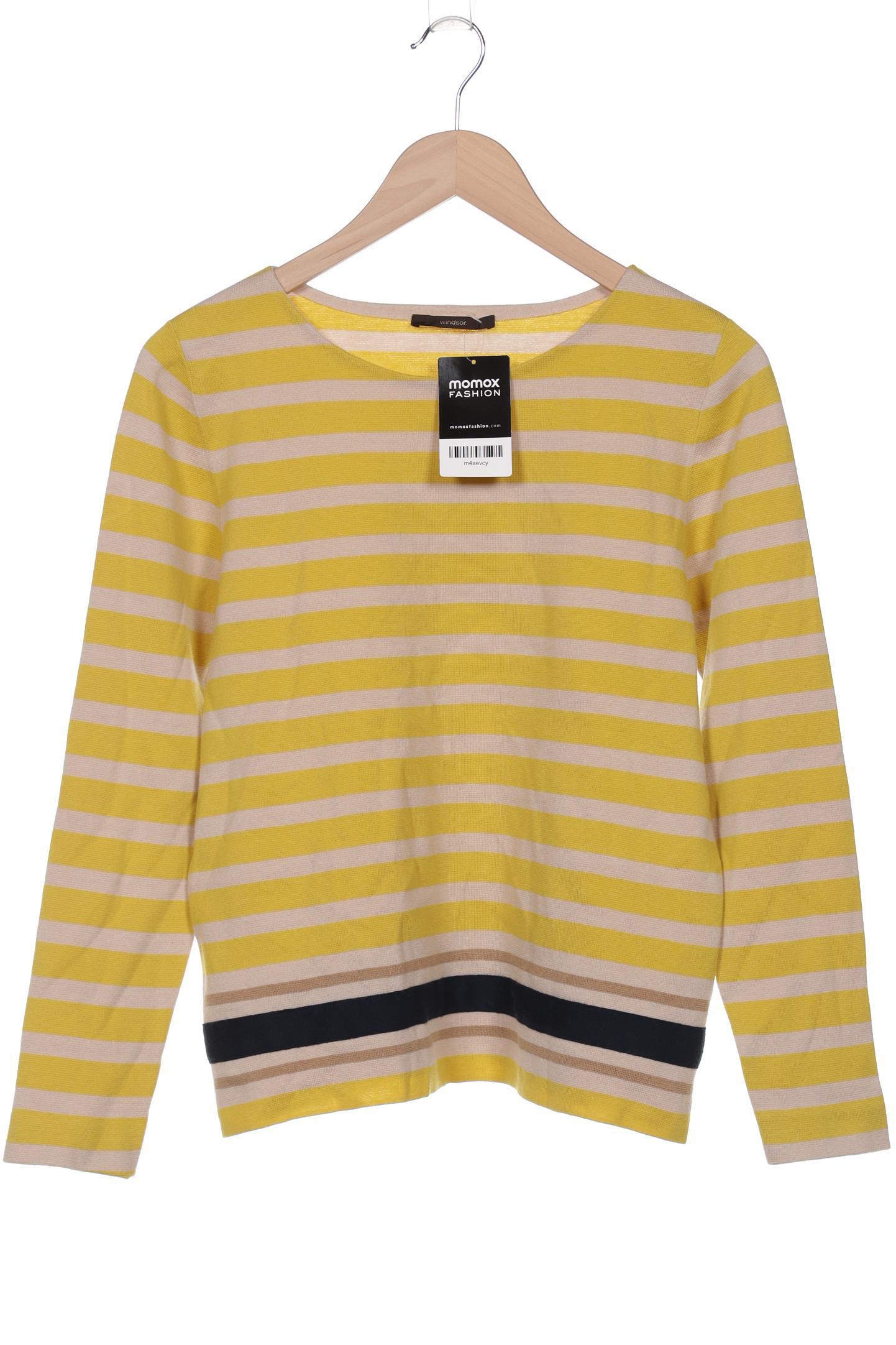 

windsor. Damen Pullover, gelb, Gr. 38