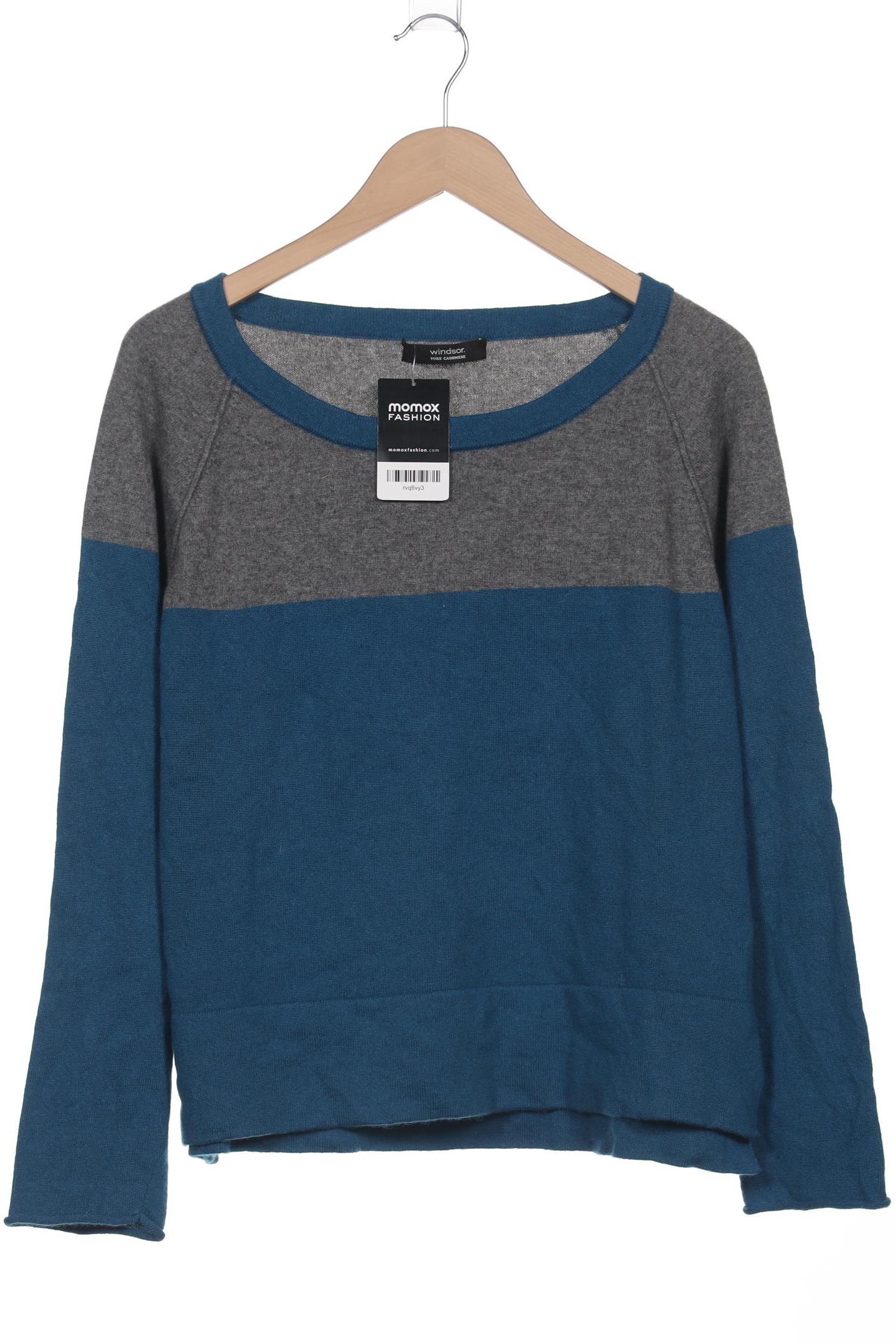 

windsor. Damen Pullover, blau, Gr. 44