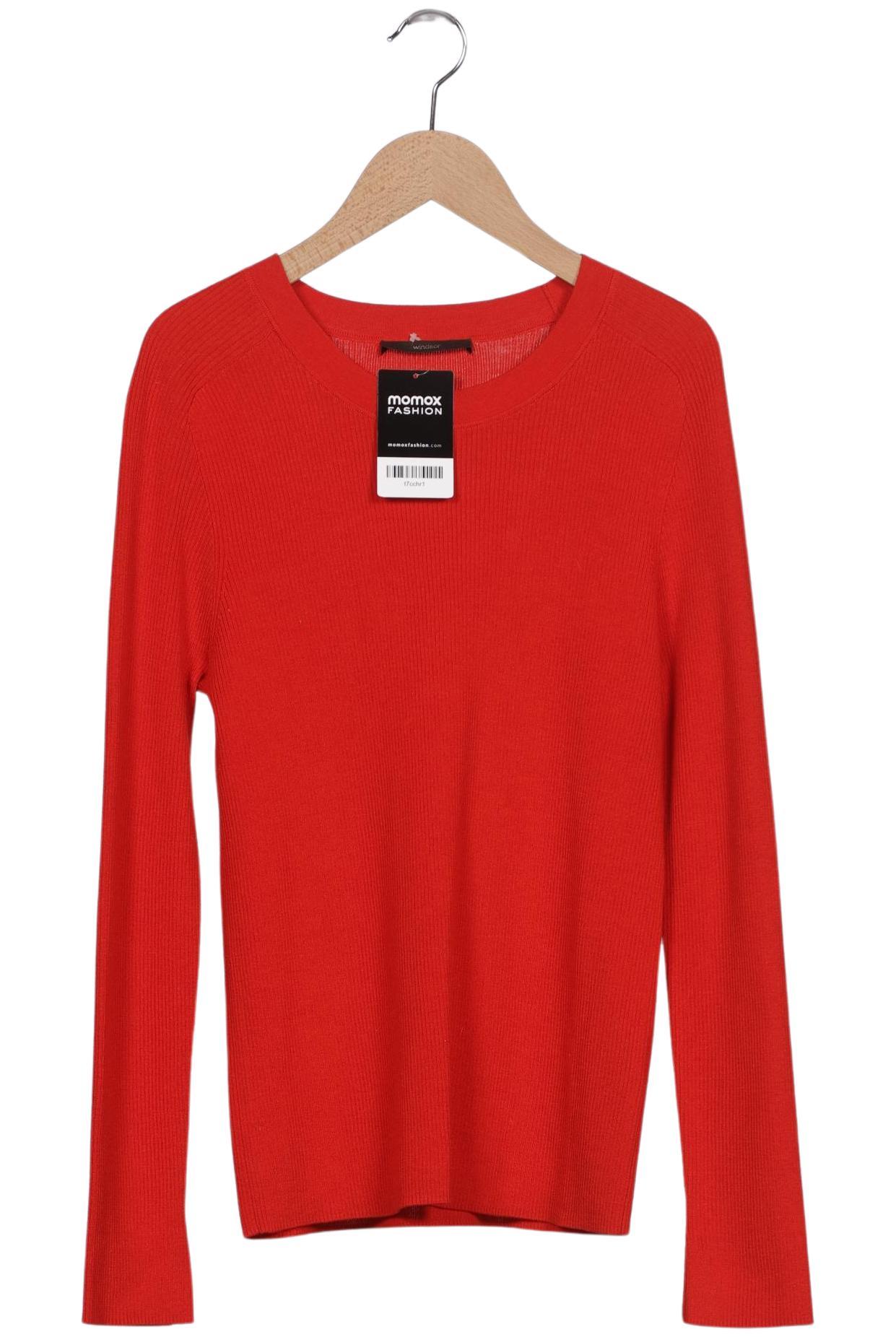 

windsor. Damen Pullover, rot, Gr. 34