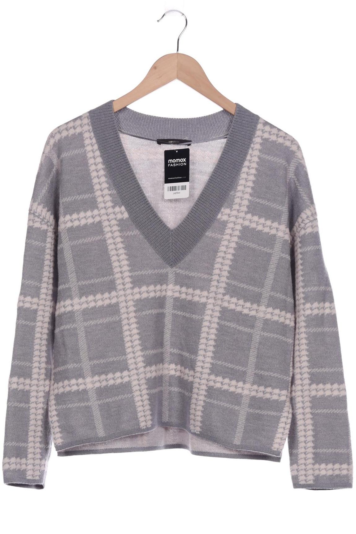 

windsor. Damen Pullover, grau, Gr. 34