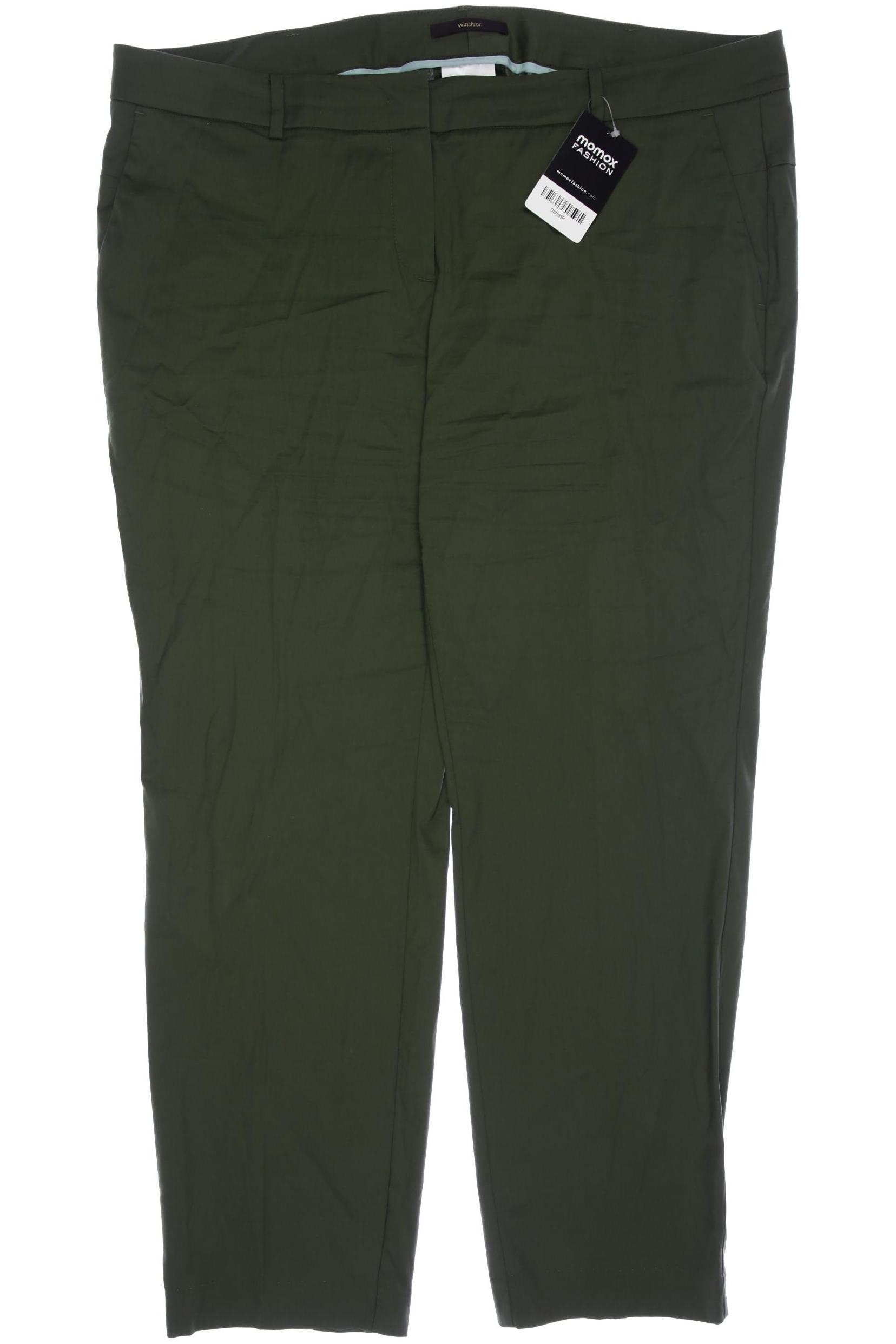 

windsor. Damen Stoffhose, grün, Gr. 44