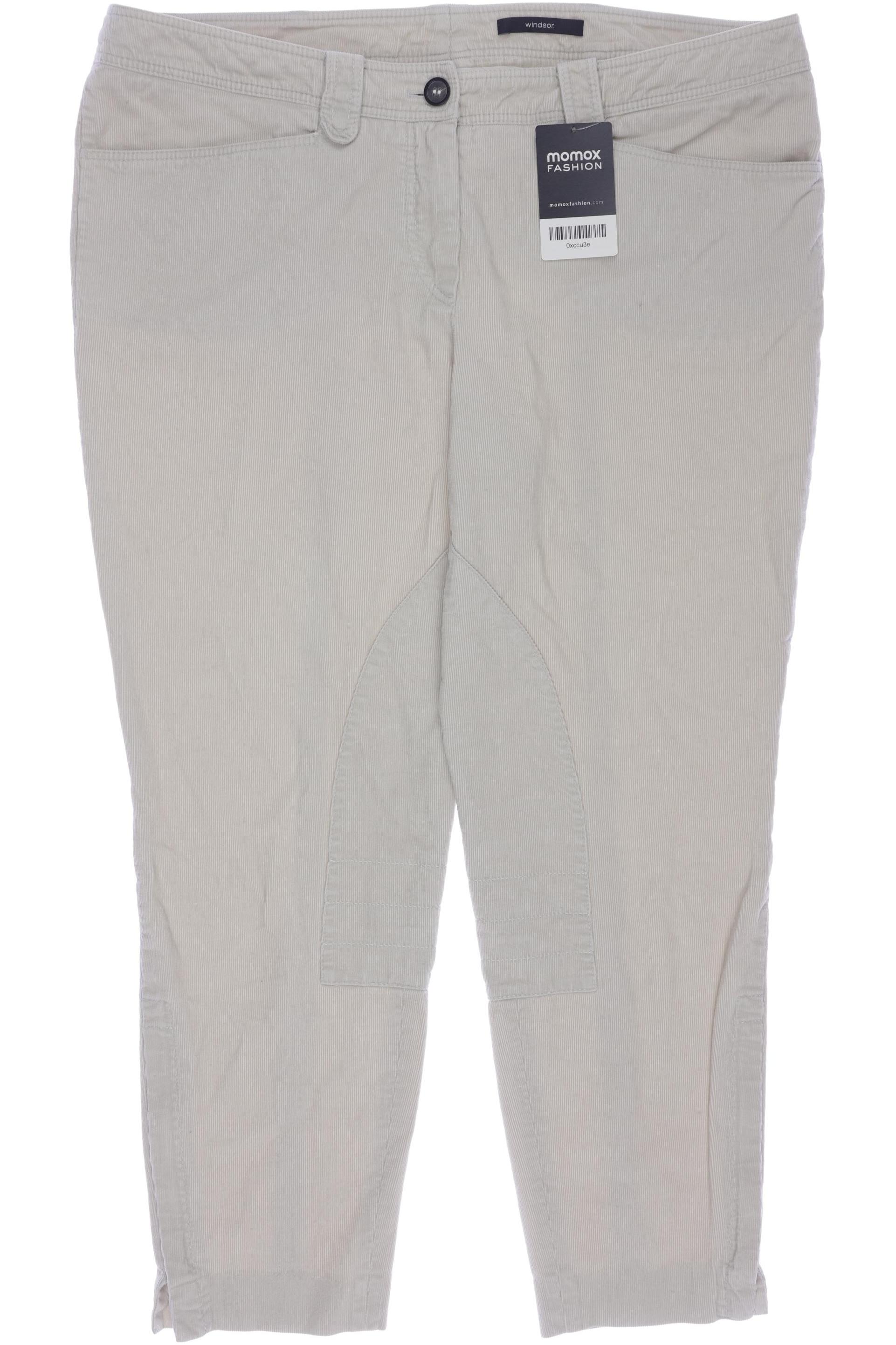

windsor. Damen Stoffhose, beige, Gr. 42