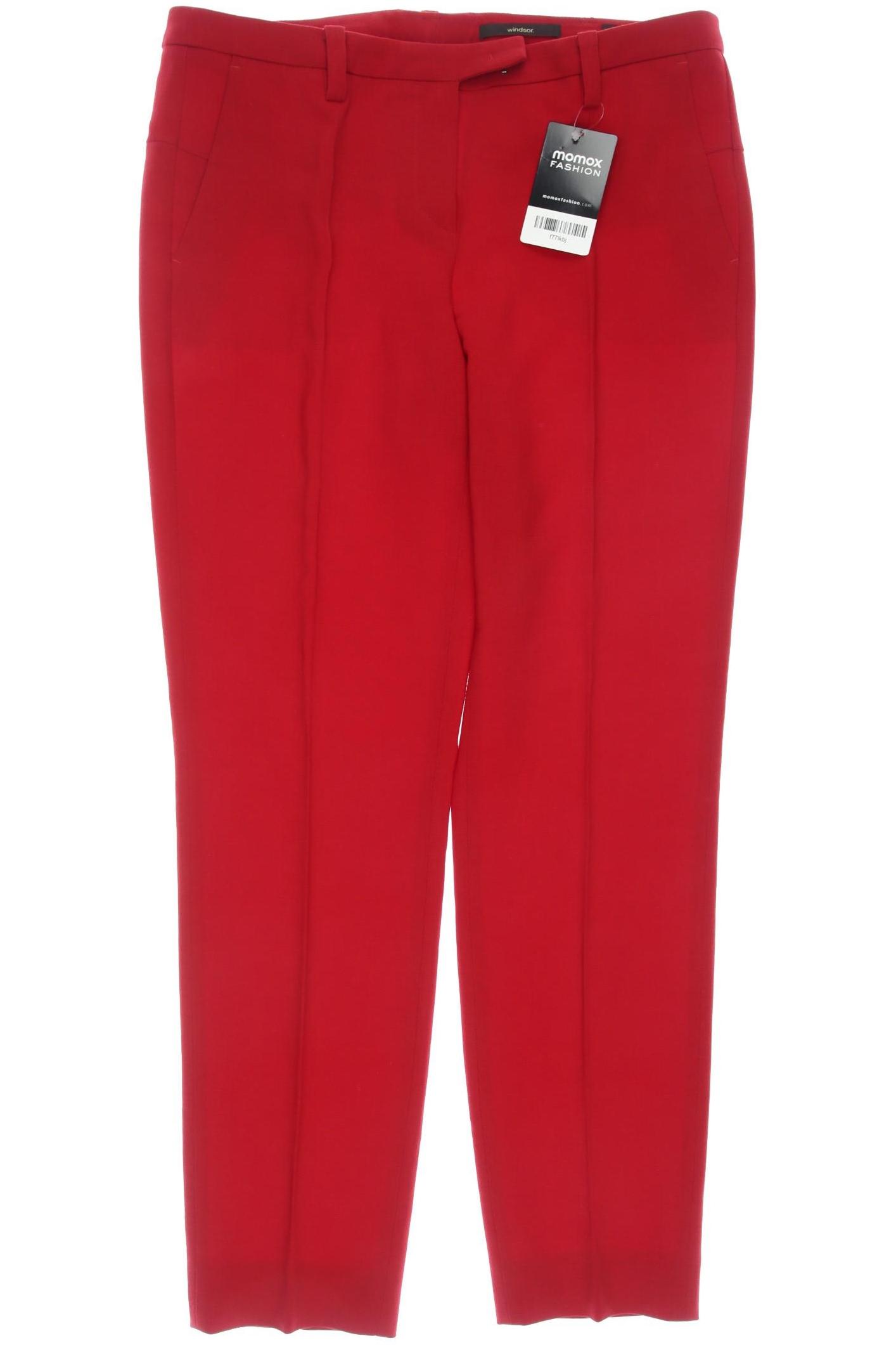 

windsor. Damen Stoffhose, rot, Gr. 36