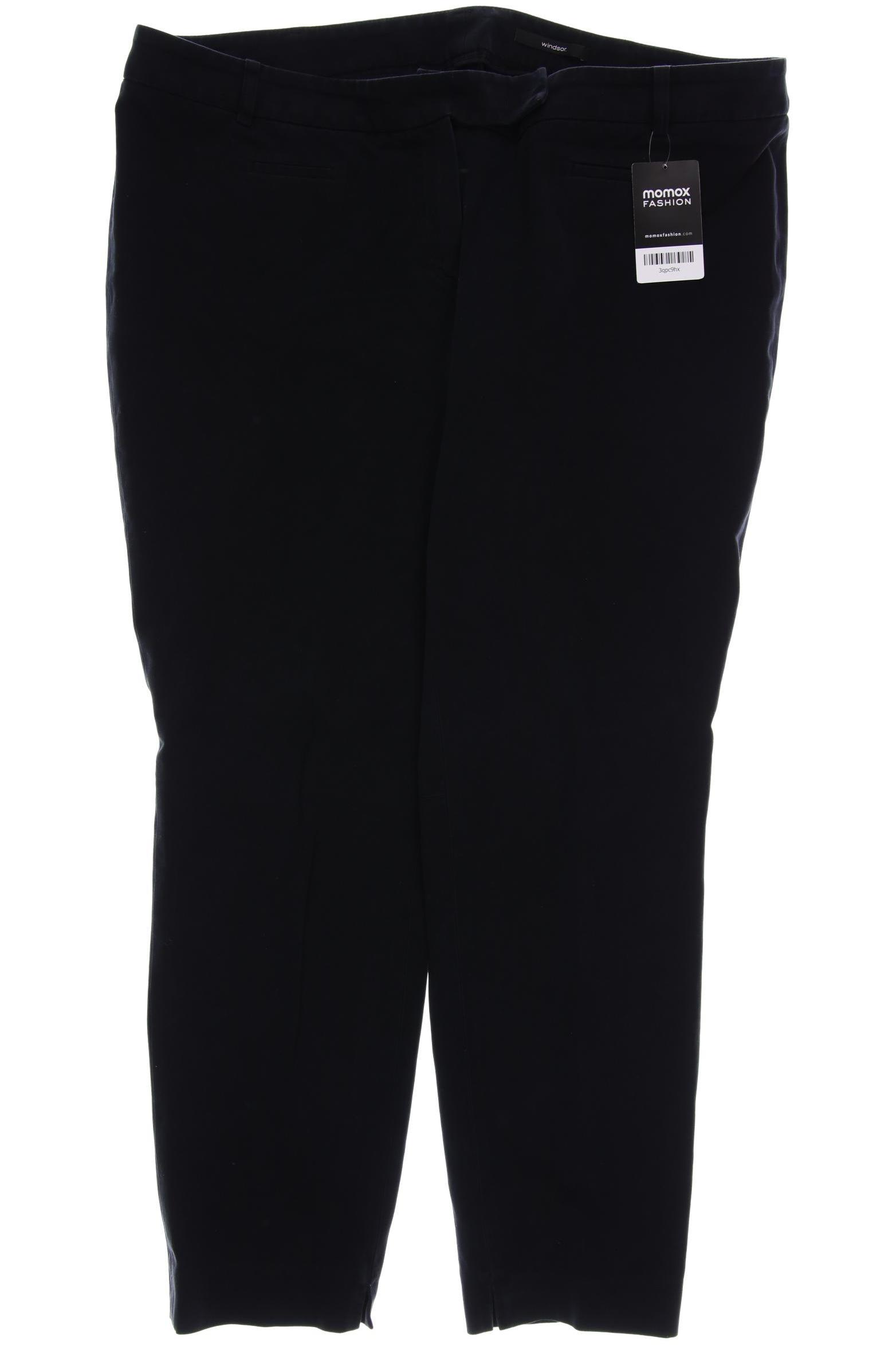

windsor. Damen Stoffhose, schwarz, Gr. 46