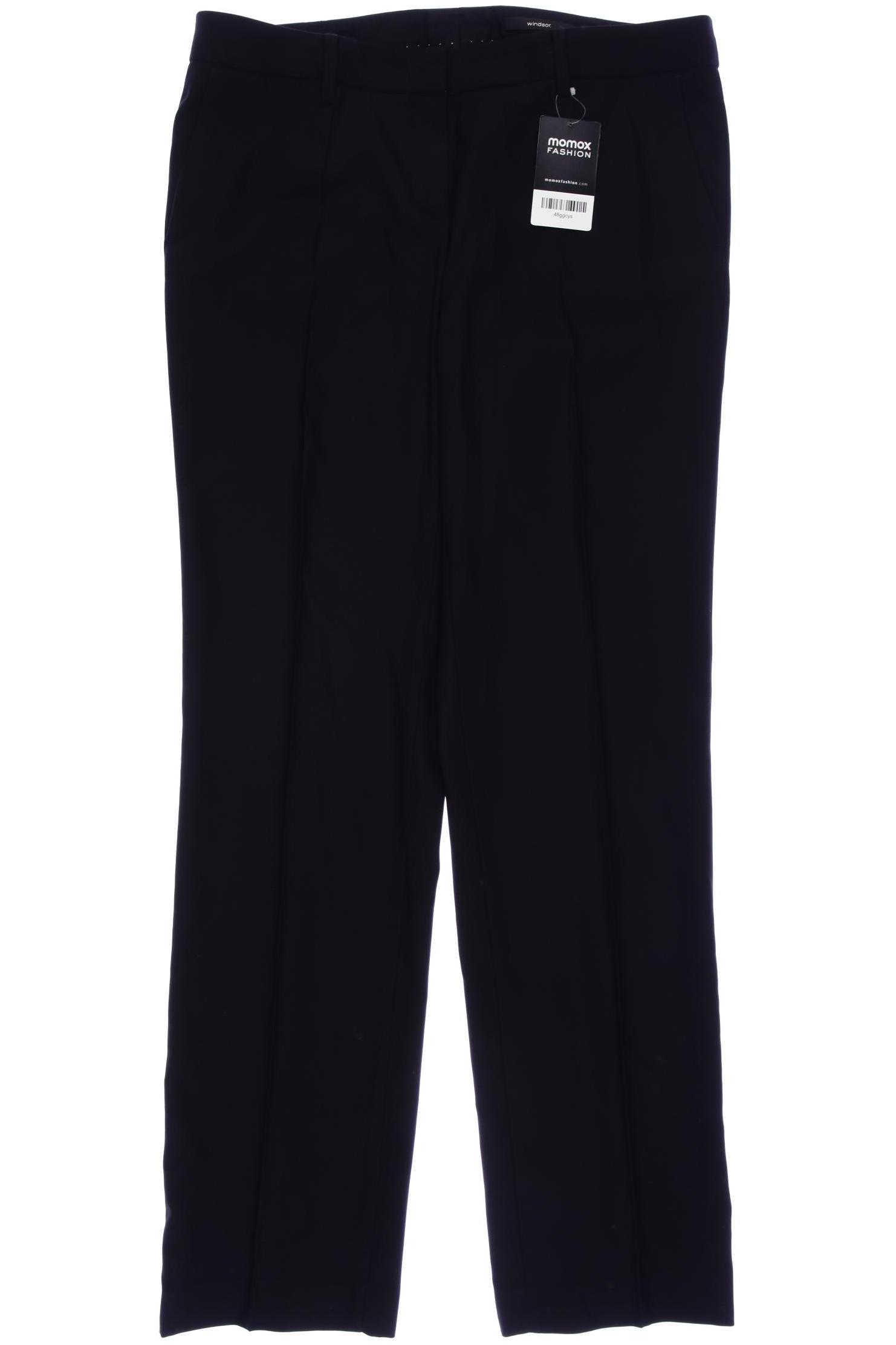 

windsor. Damen Stoffhose, schwarz, Gr. 40