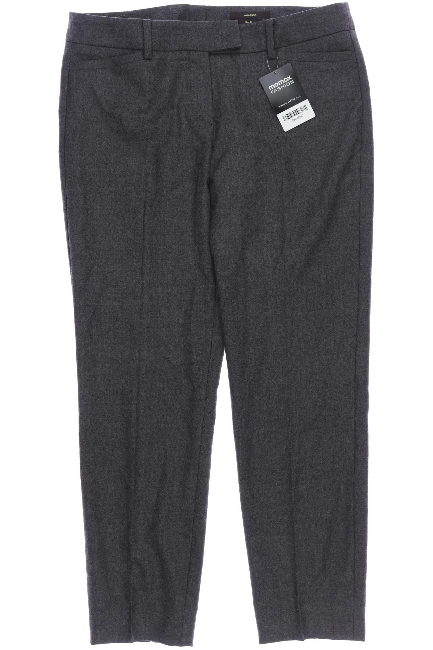 

windsor. Damen Stoffhose, grau, Gr. 38
