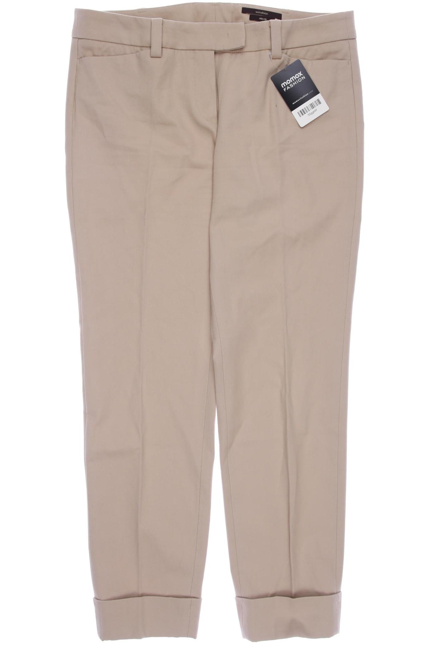 

windsor. Damen Stoffhose, beige, Gr. 38