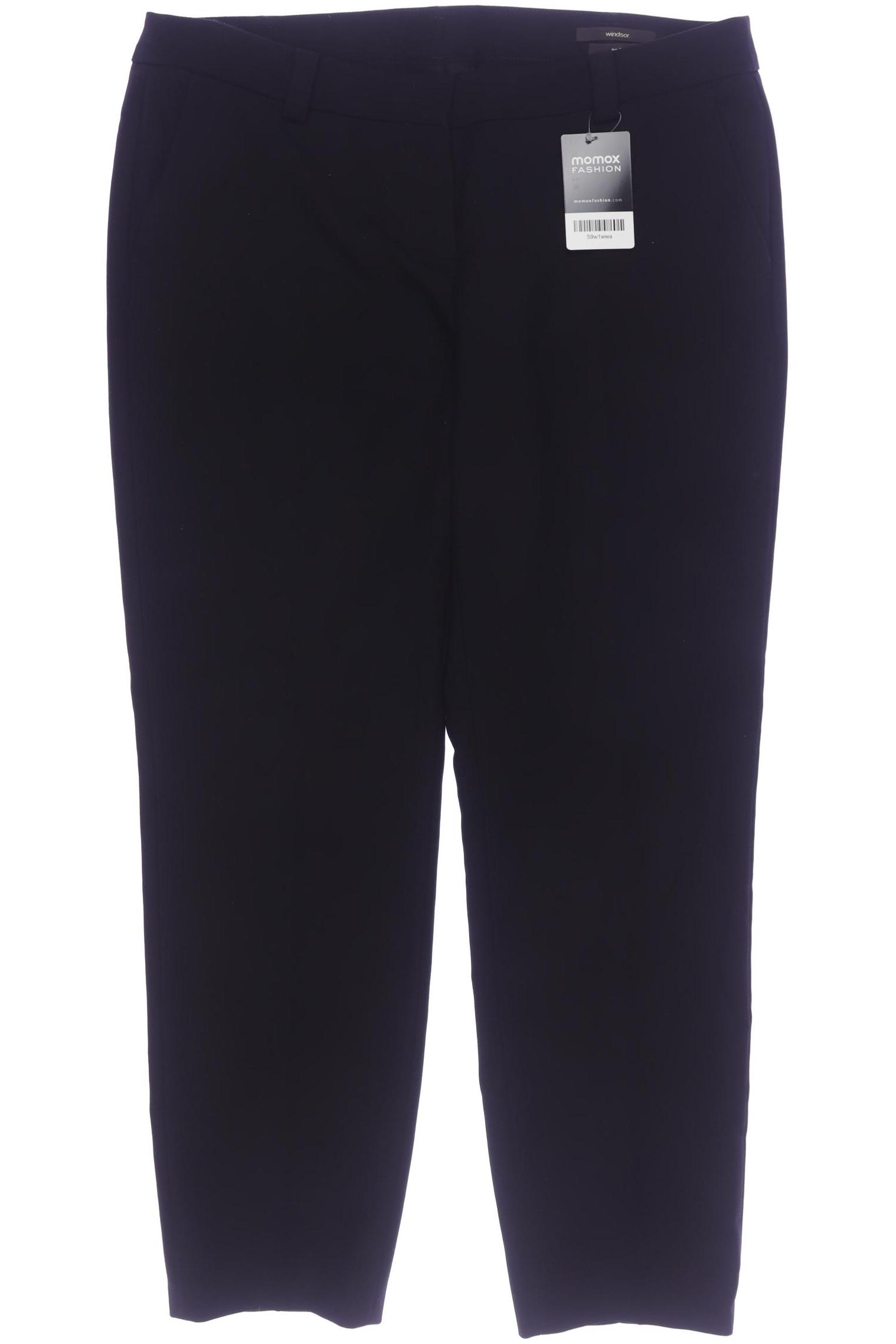 

windsor. Damen Stoffhose, schwarz, Gr. 42