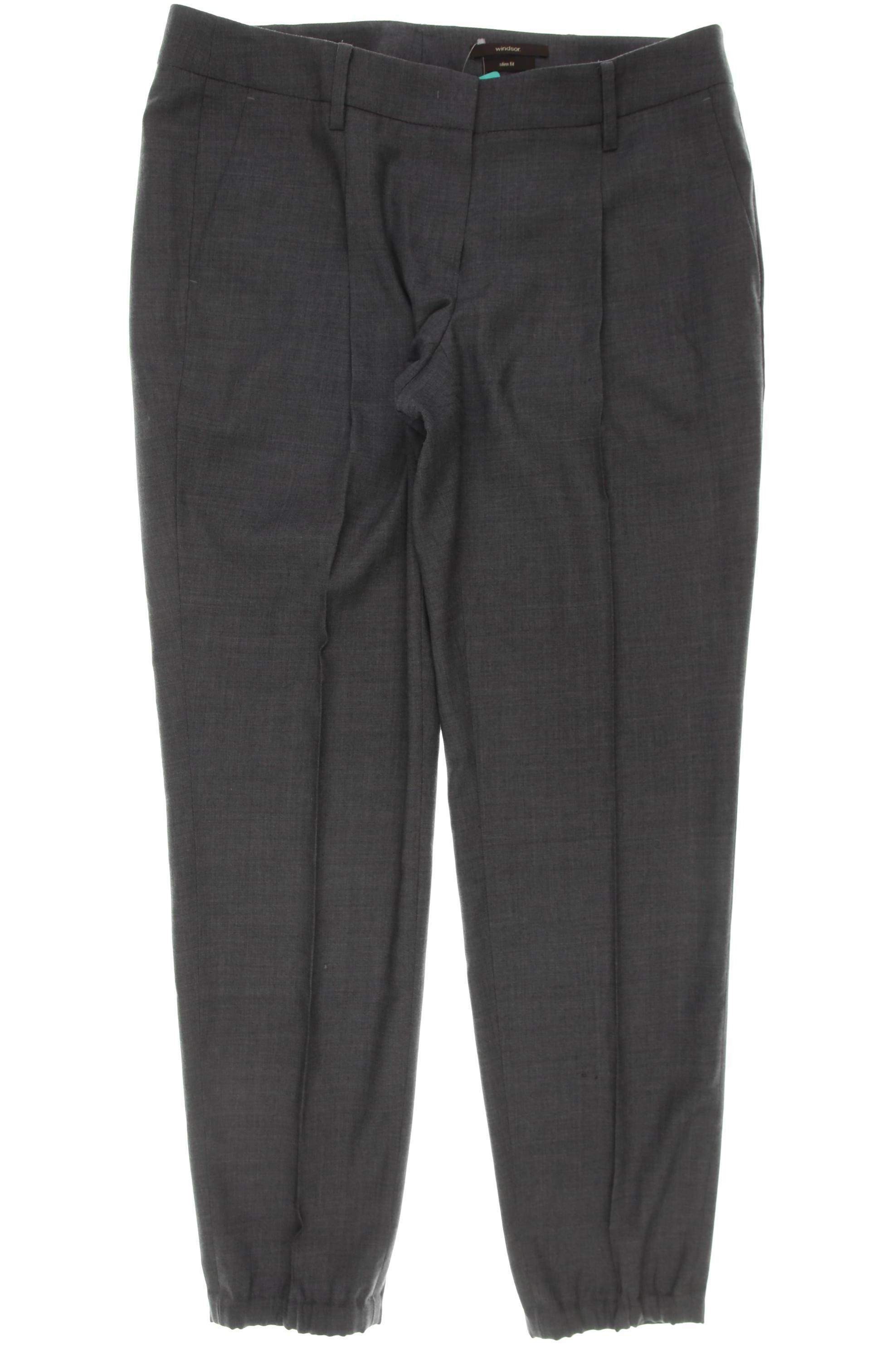 

windsor. Damen Stoffhose, grau, Gr. 38