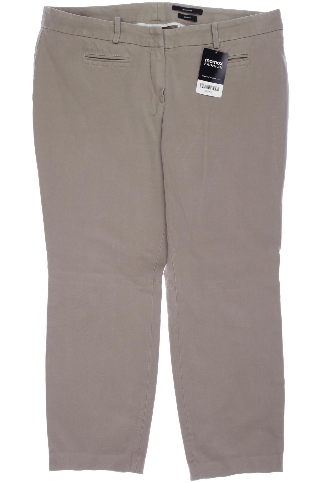 

windsor. Damen Stoffhose, beige, Gr. 42