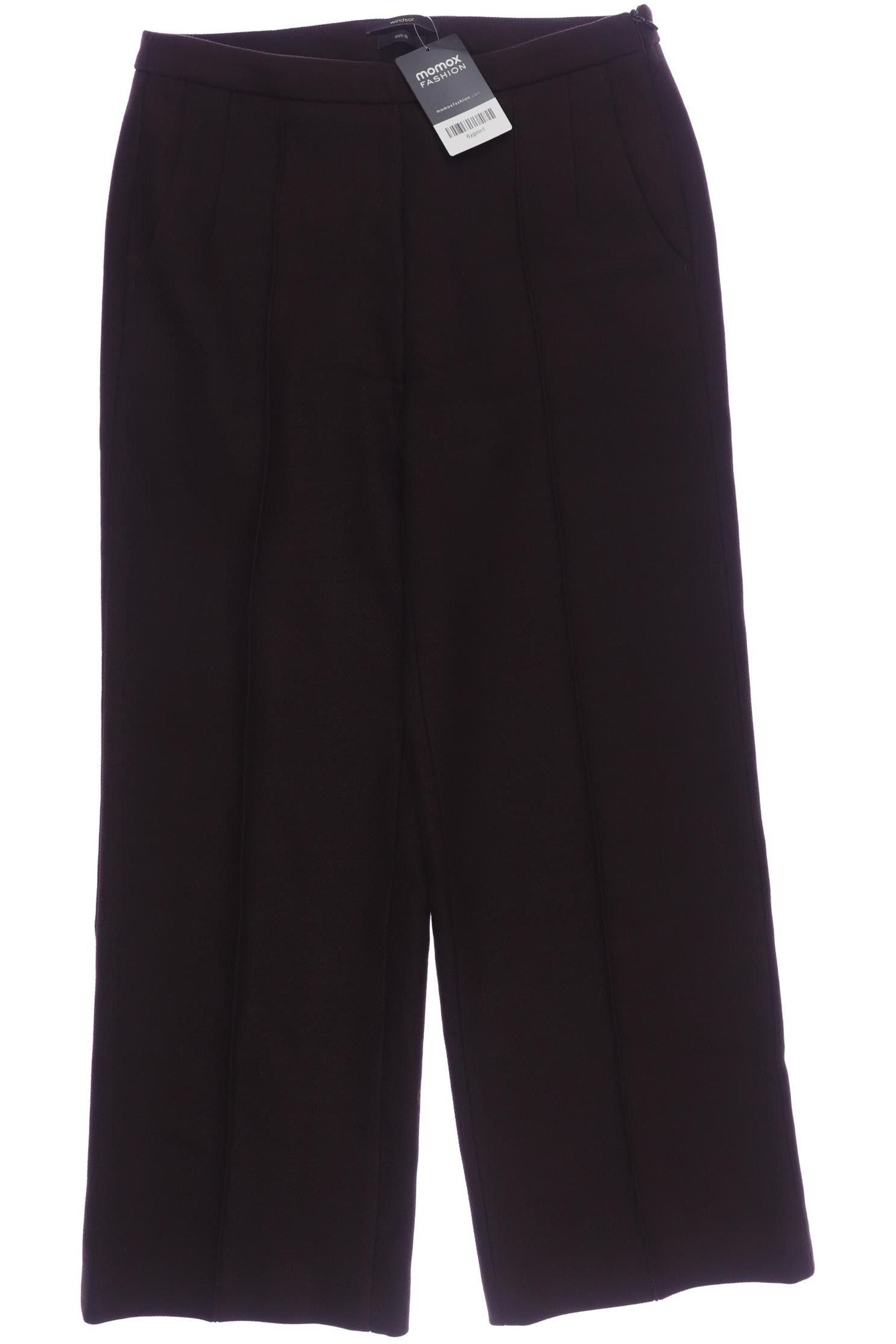

windsor. Damen Stoffhose, bordeaux, Gr. 34