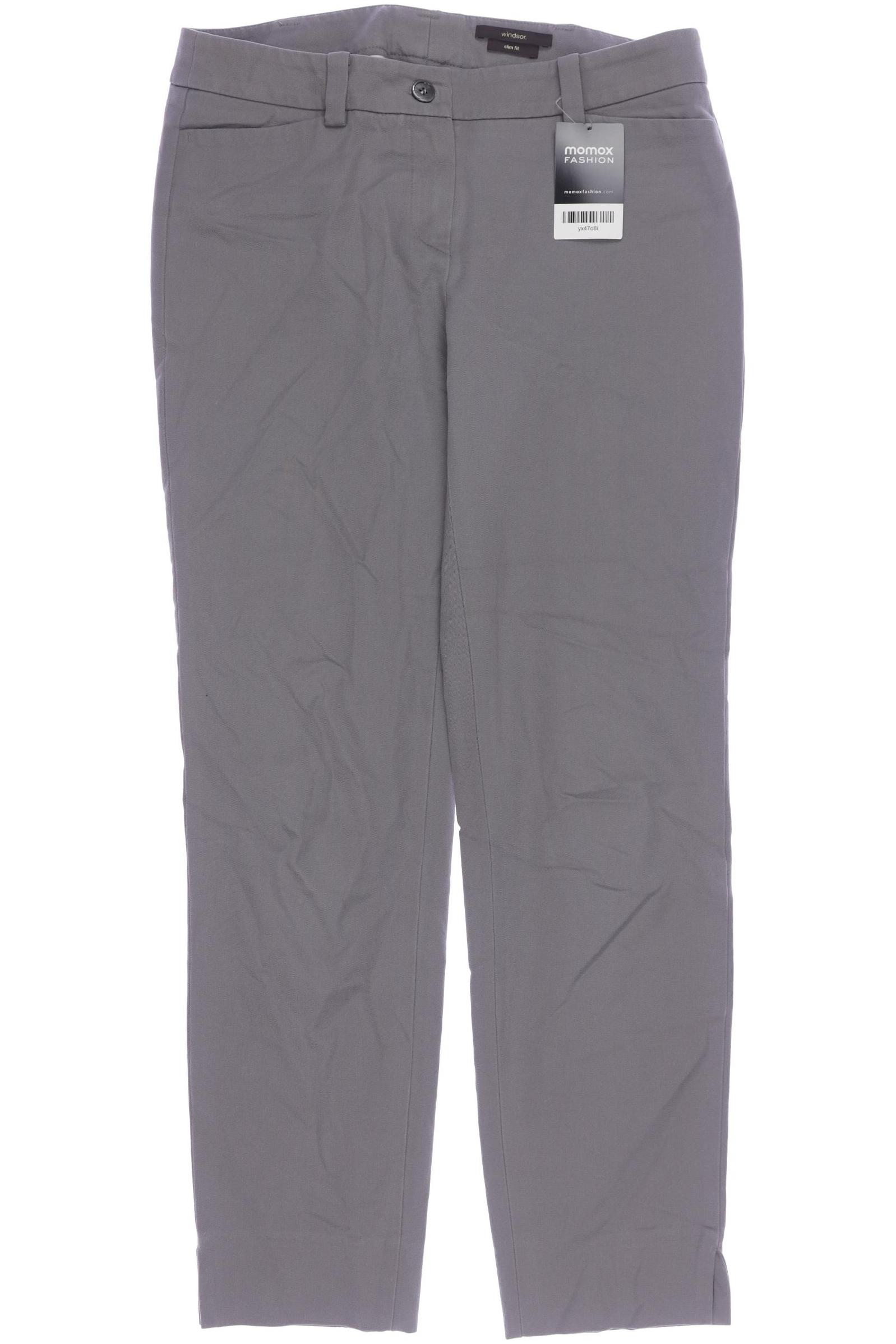 

windsor. Damen Stoffhose, grau, Gr. 36