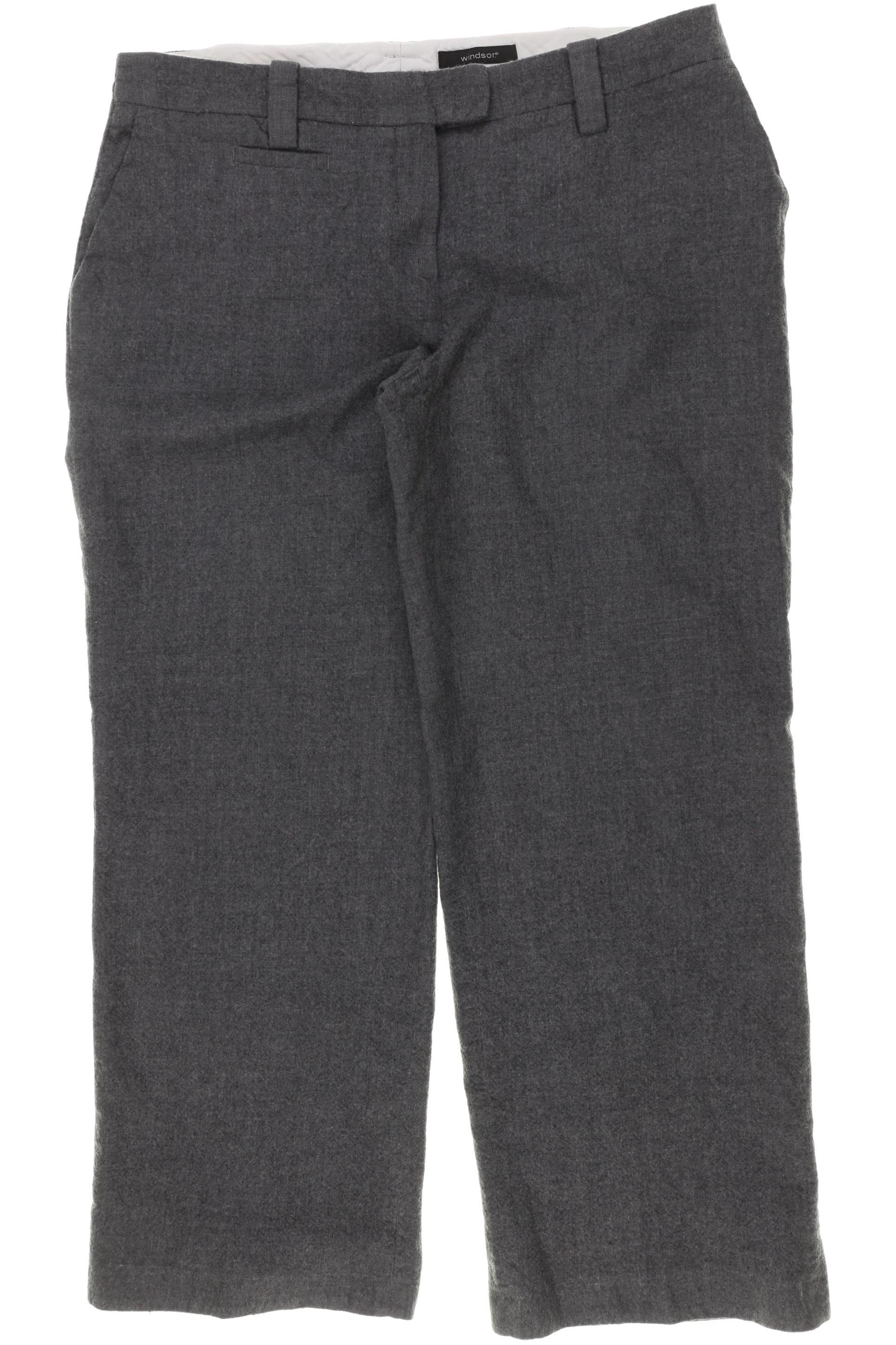 

windsor. Damen Stoffhose, grau, Gr. 46