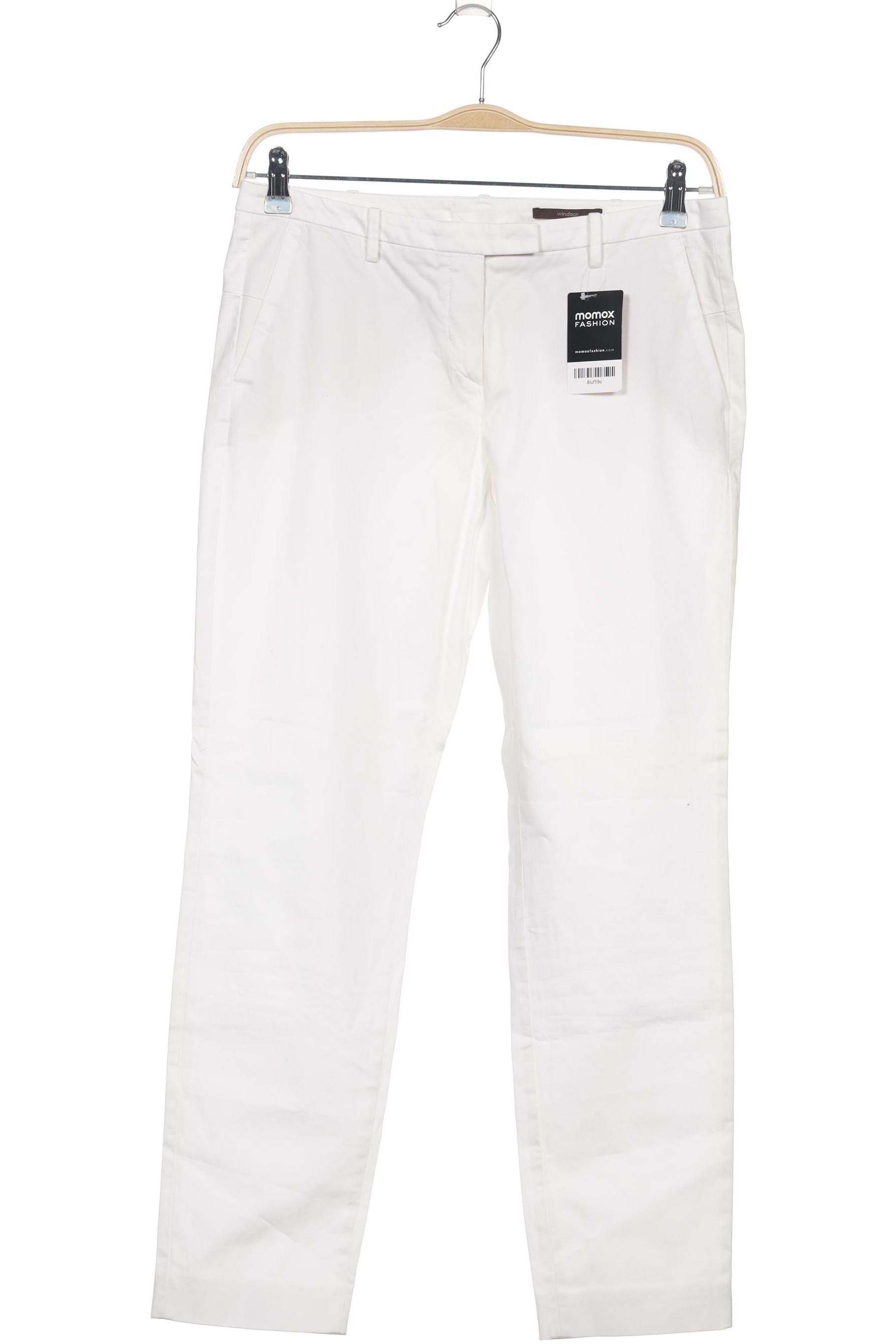

windsor. Damen Stoffhose, weiß, Gr. 38