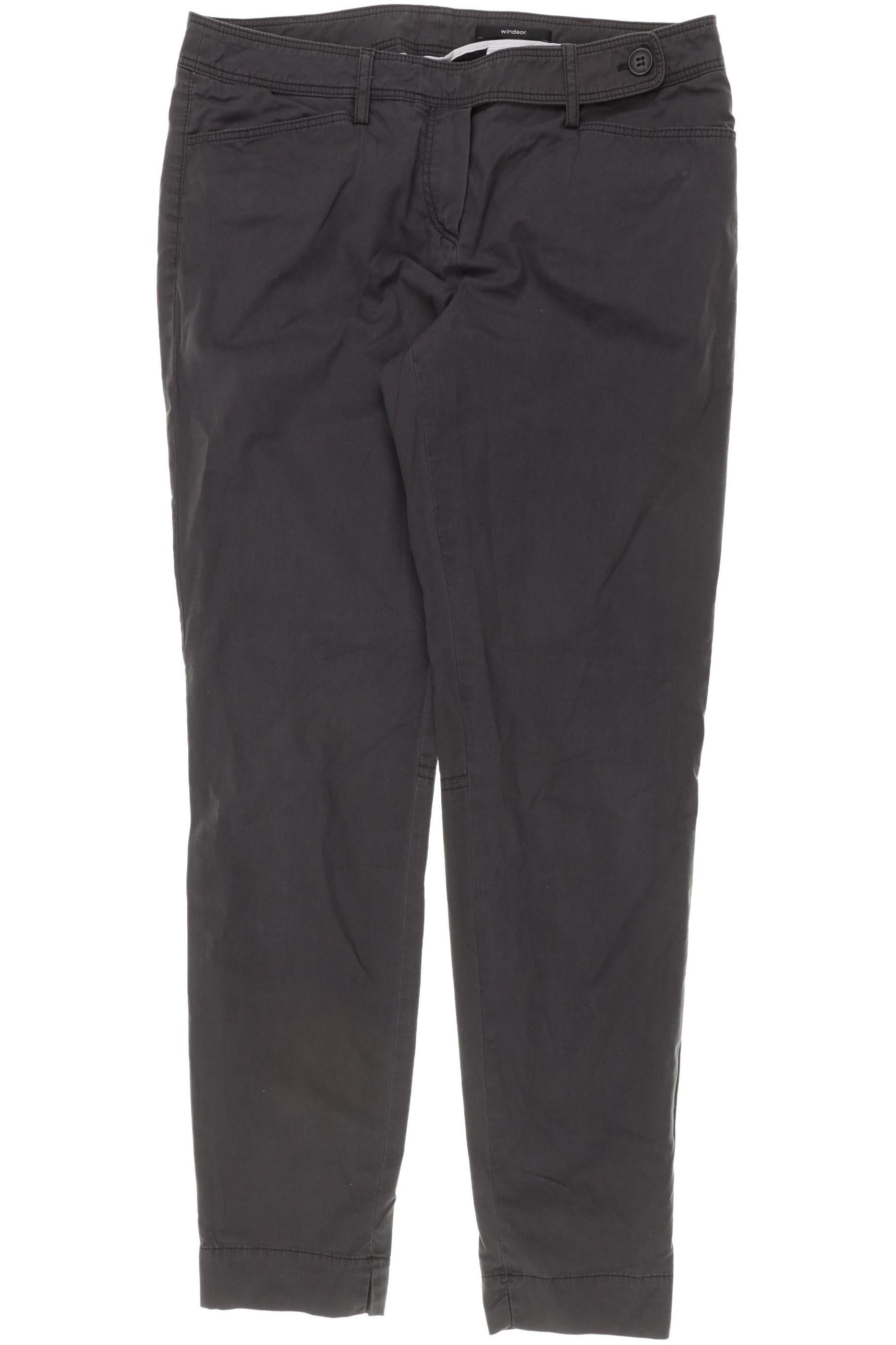 

windsor. Damen Stoffhose, grau, Gr. 38