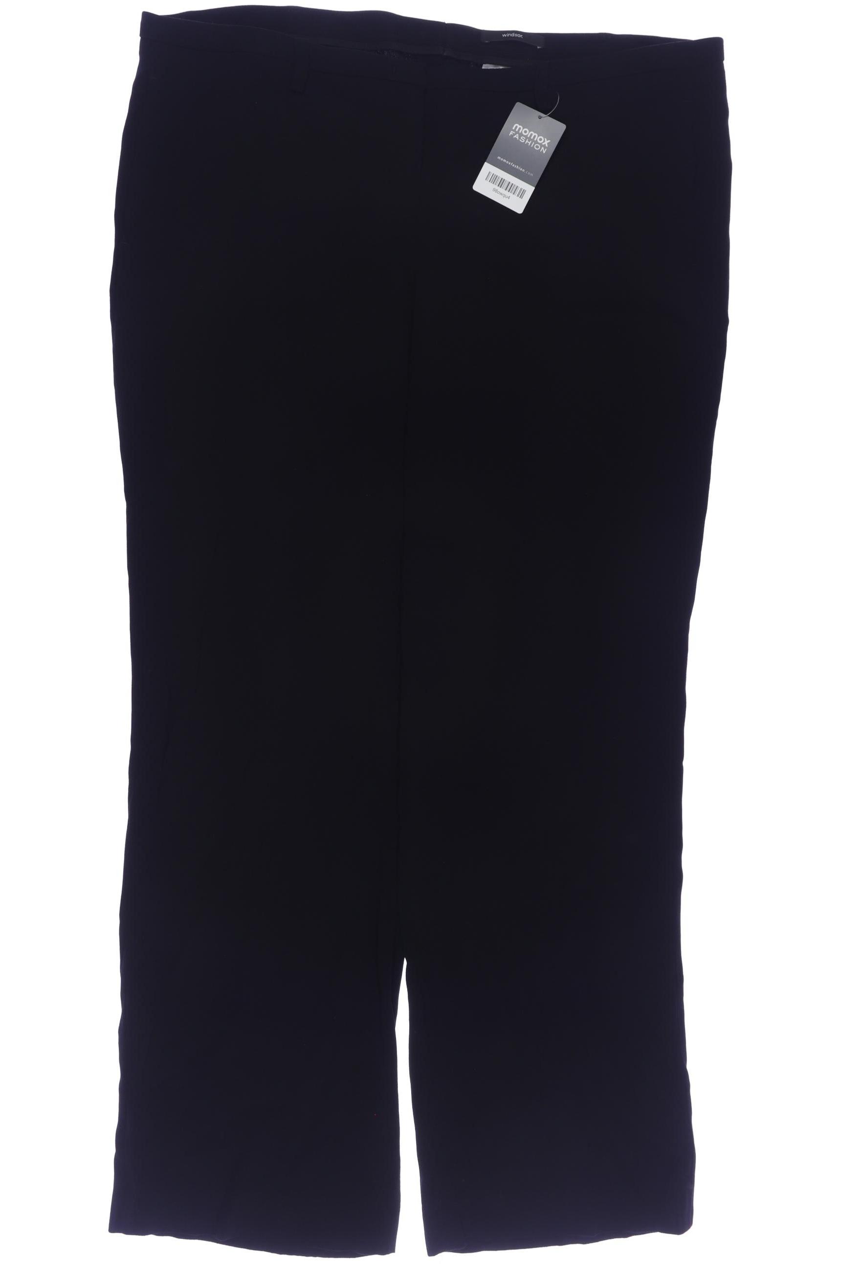 

windsor. Damen Stoffhose, schwarz, Gr. 46