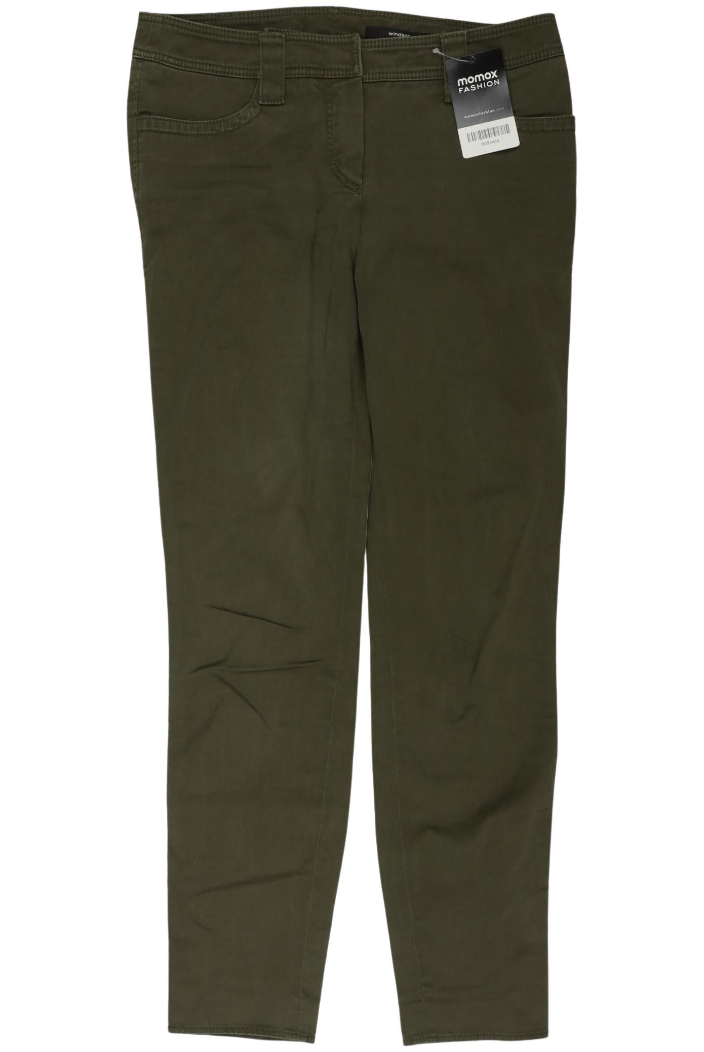 

windsor. Damen Stoffhose, grün, Gr. 34