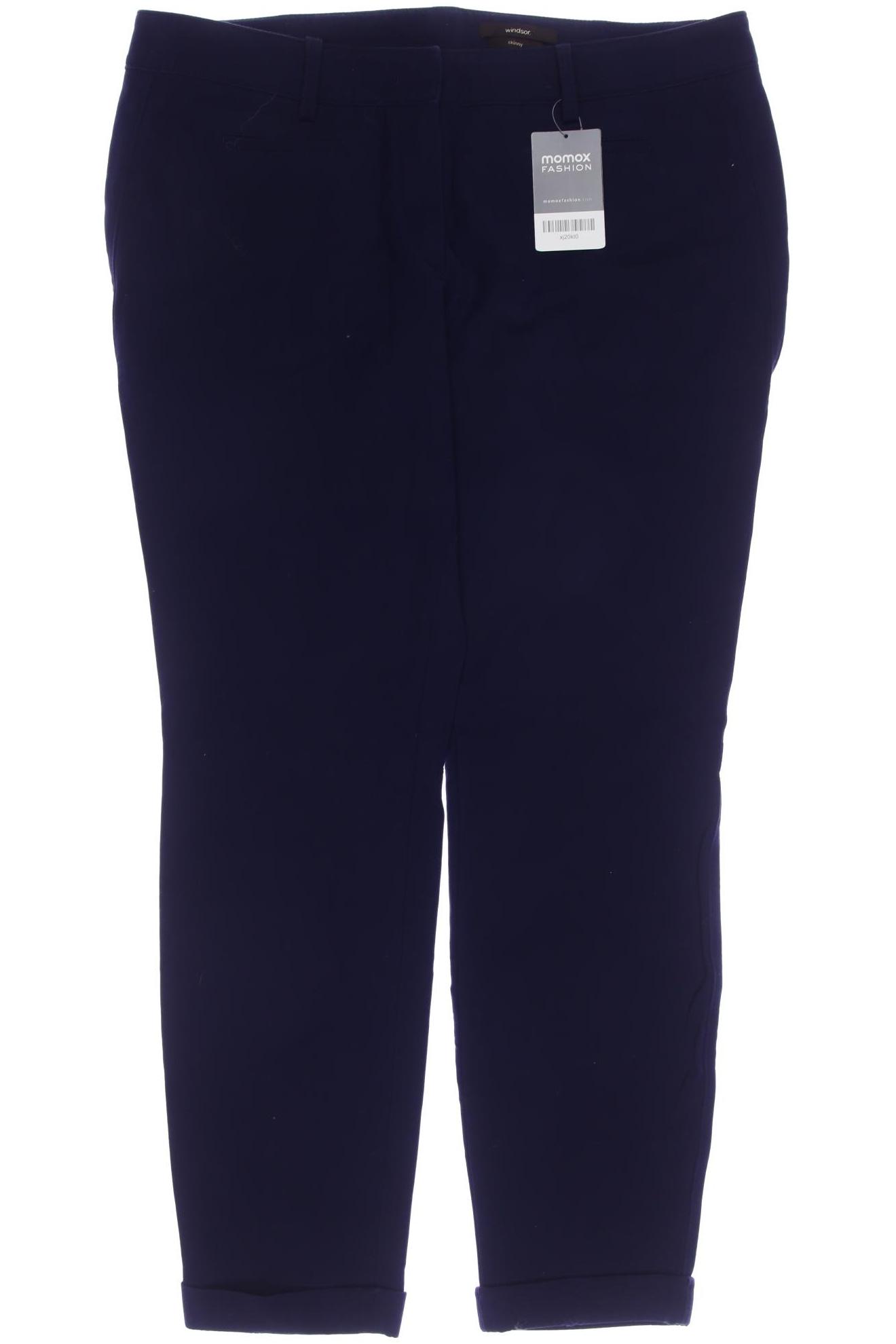 

windsor. Damen Stoffhose, blau, Gr. 42